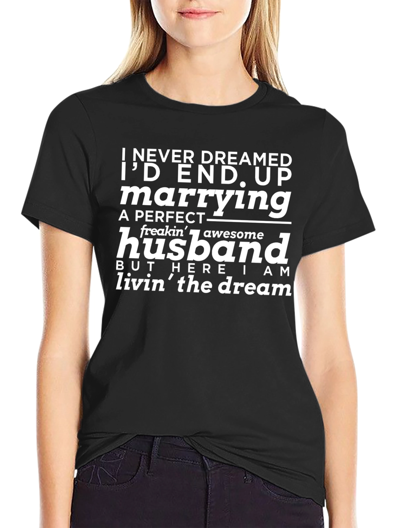 I Married a Perfect Husband T-Shirt