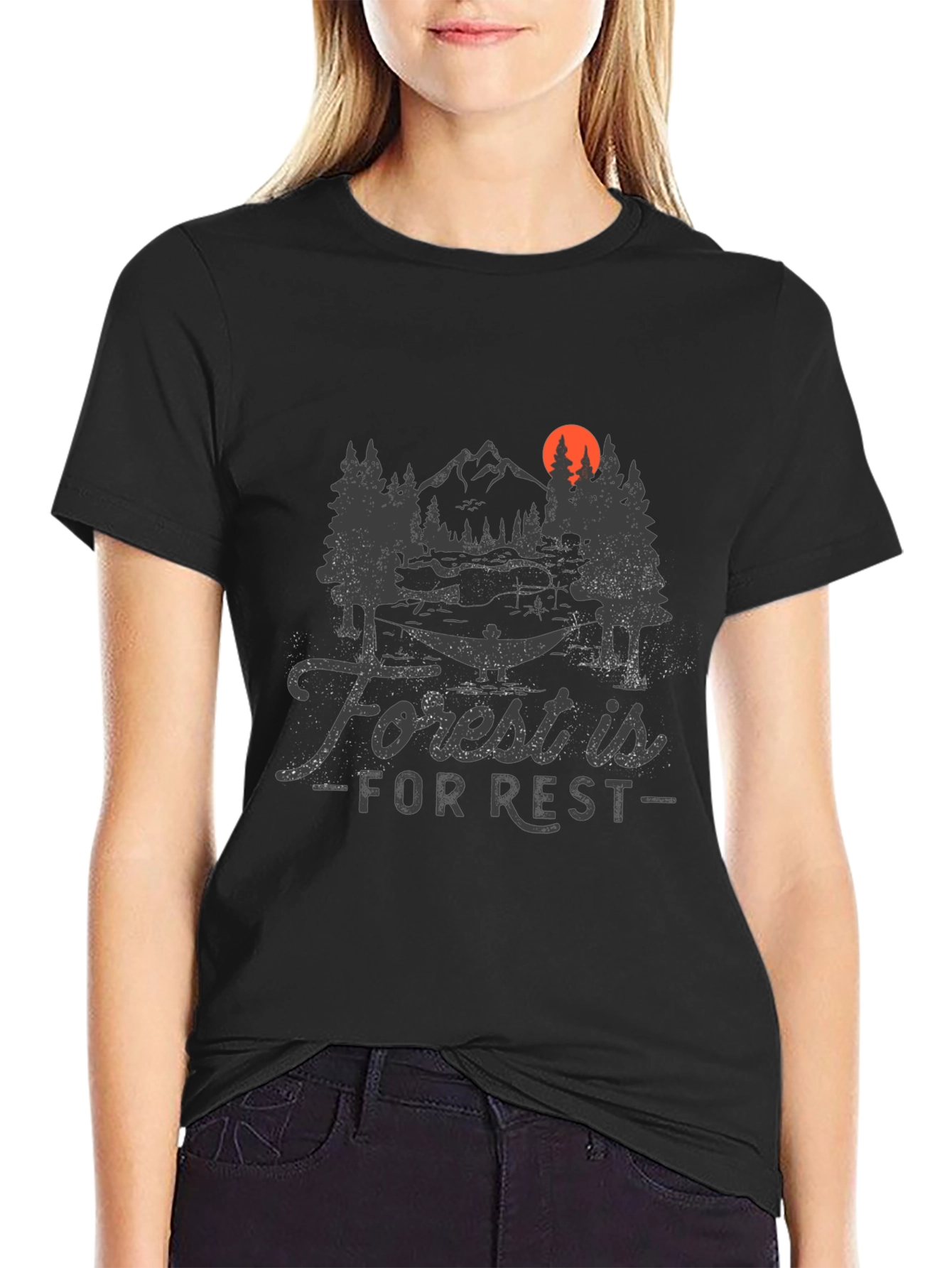 Forest Is For Rest Graphic T-Shirt