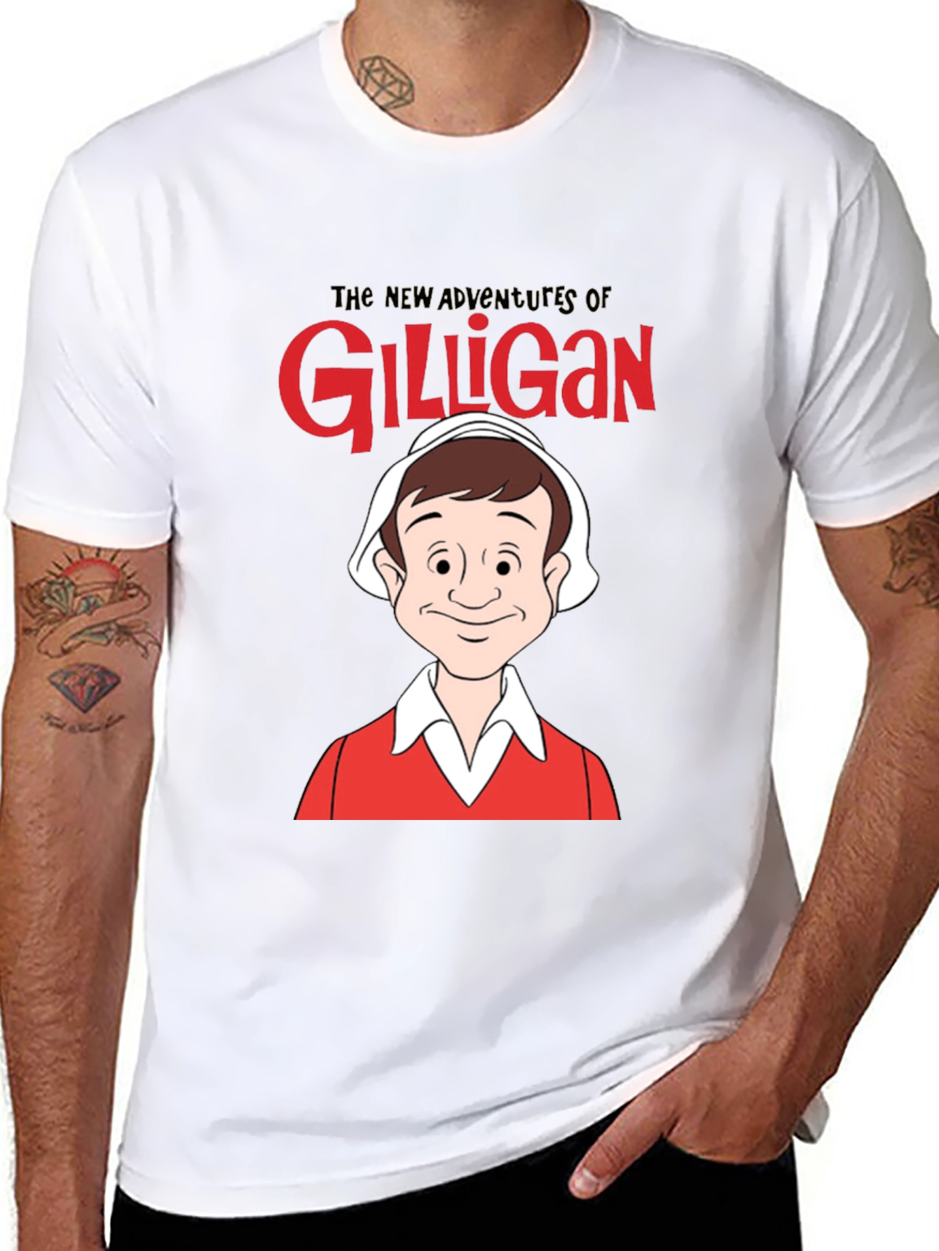 Gilligans Island T-Shirt - The New Adventures Cartoon Tee