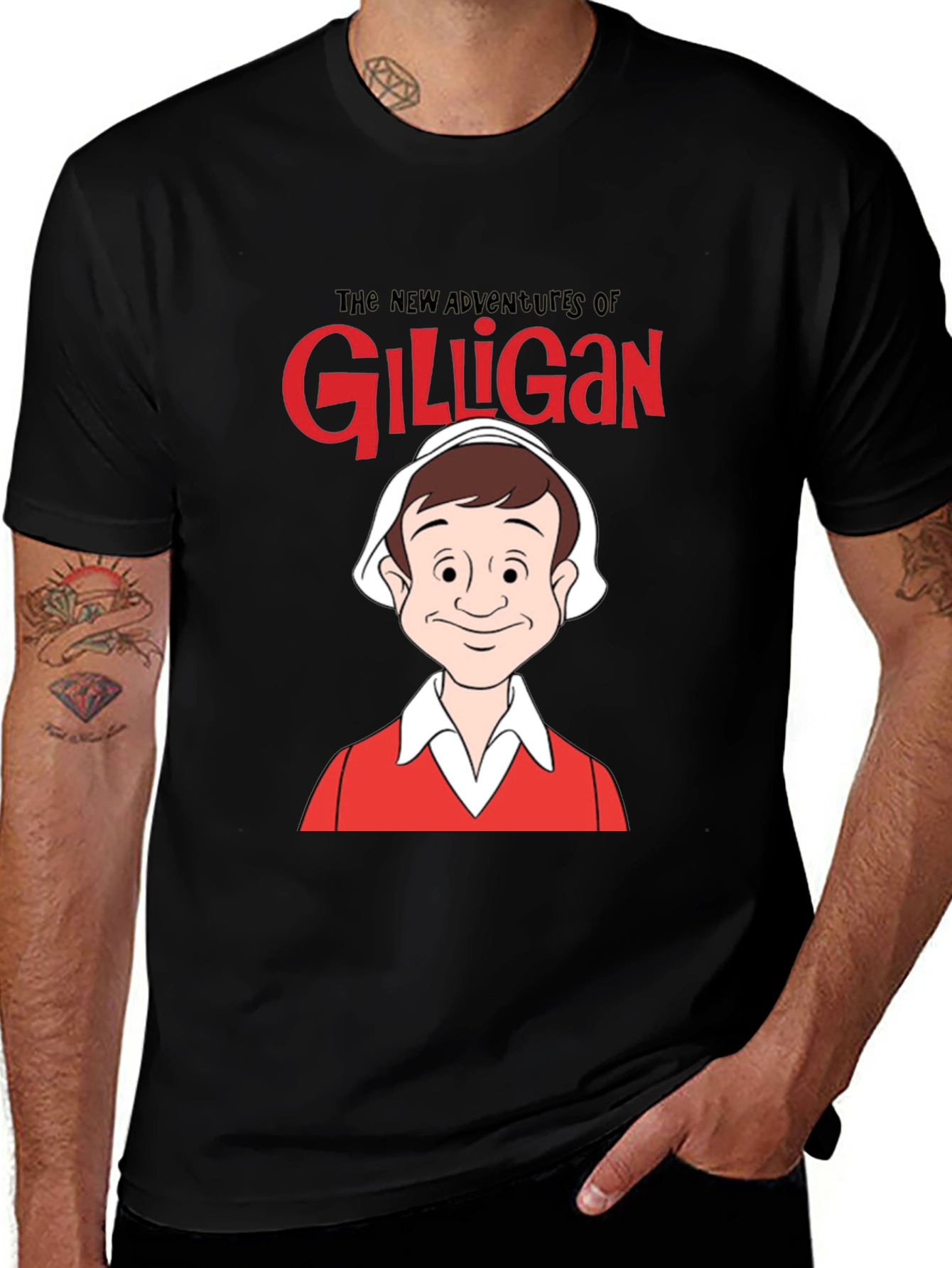 Gilligans Island T-Shirt - The New Adventures Cartoon Tee