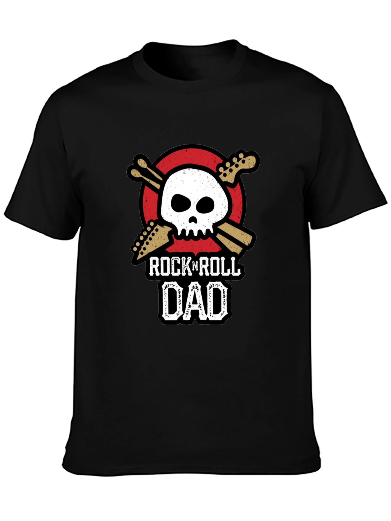 Rock N Roll Dad Graphic Tee