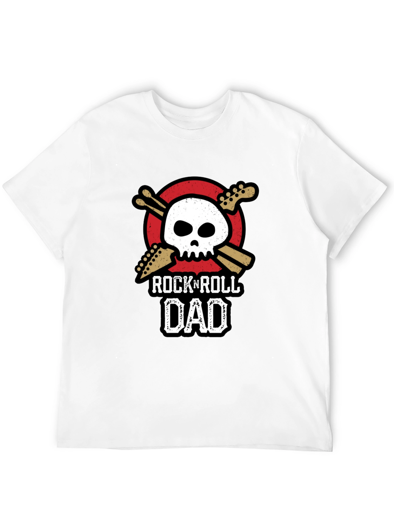 Rock N Roll Dad Graphic Tee