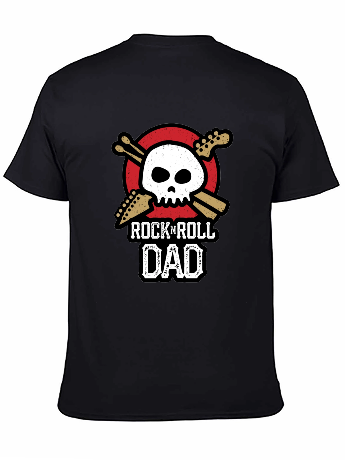 Rock N Roll Dad Graphic Tee