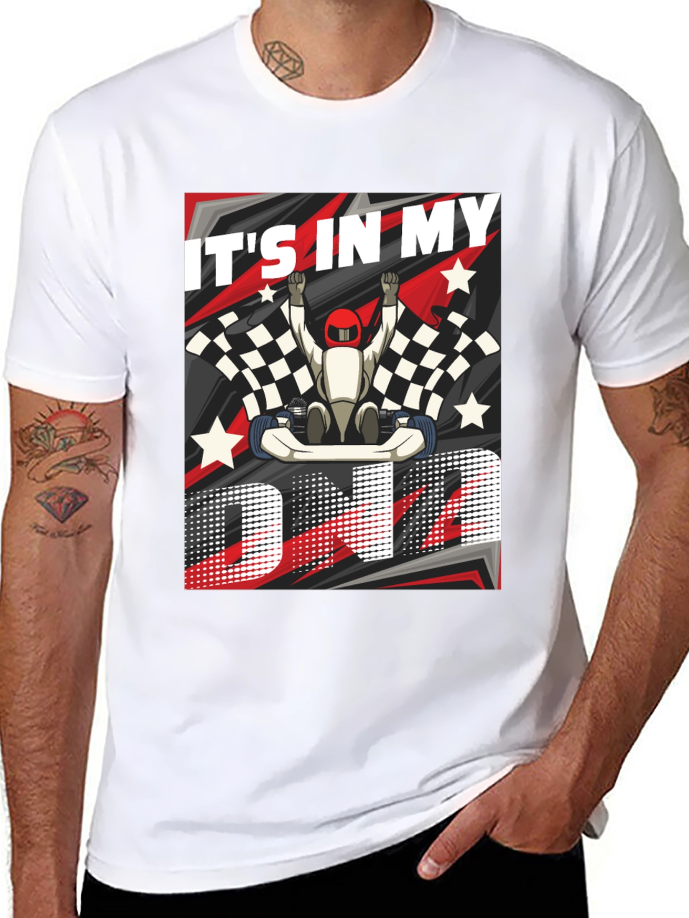 Racing DNA Graphic T-Shirt