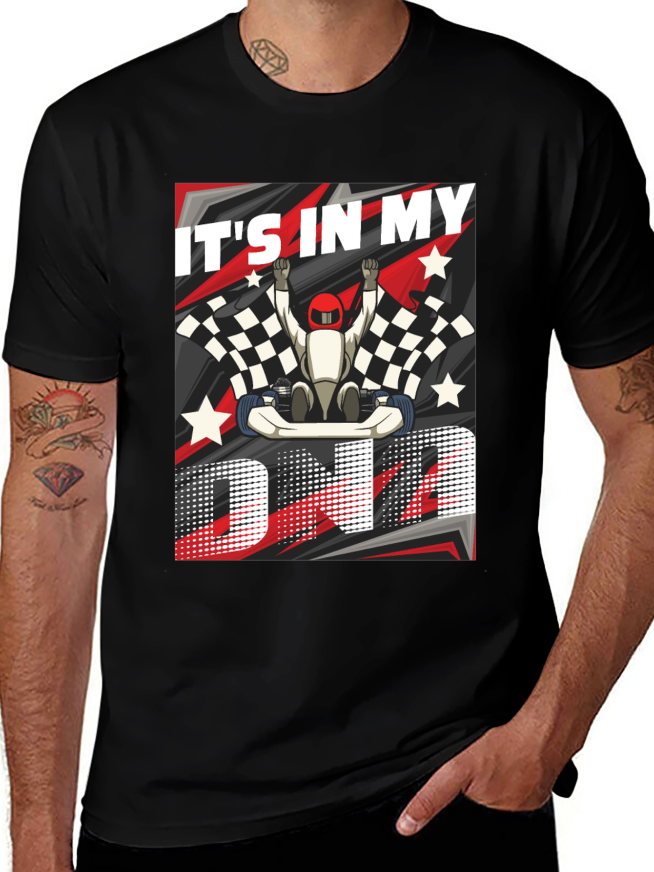 Racing DNA Graphic T-Shirt