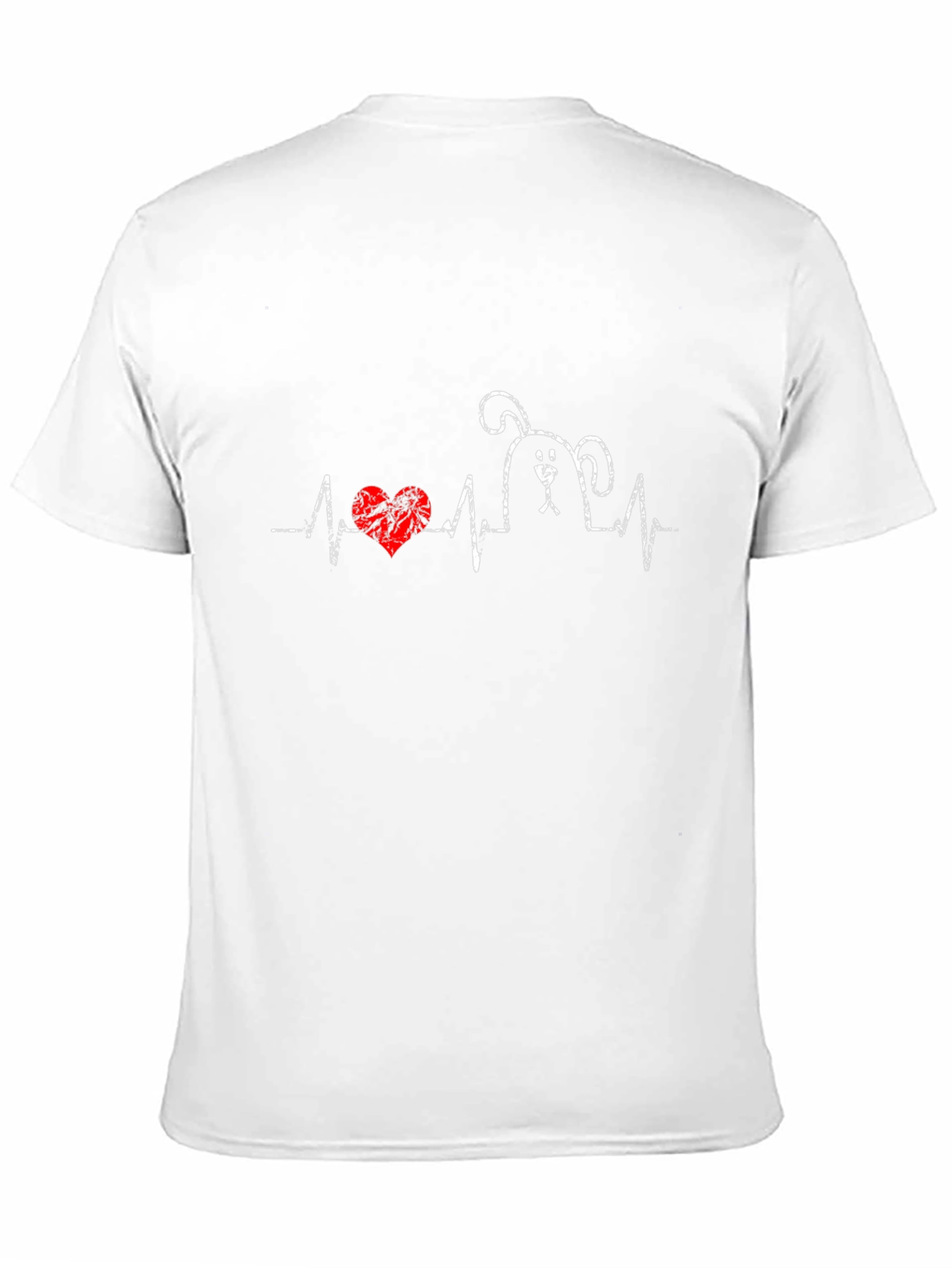 Bunny Heartbeat Graphic T-Shirt
