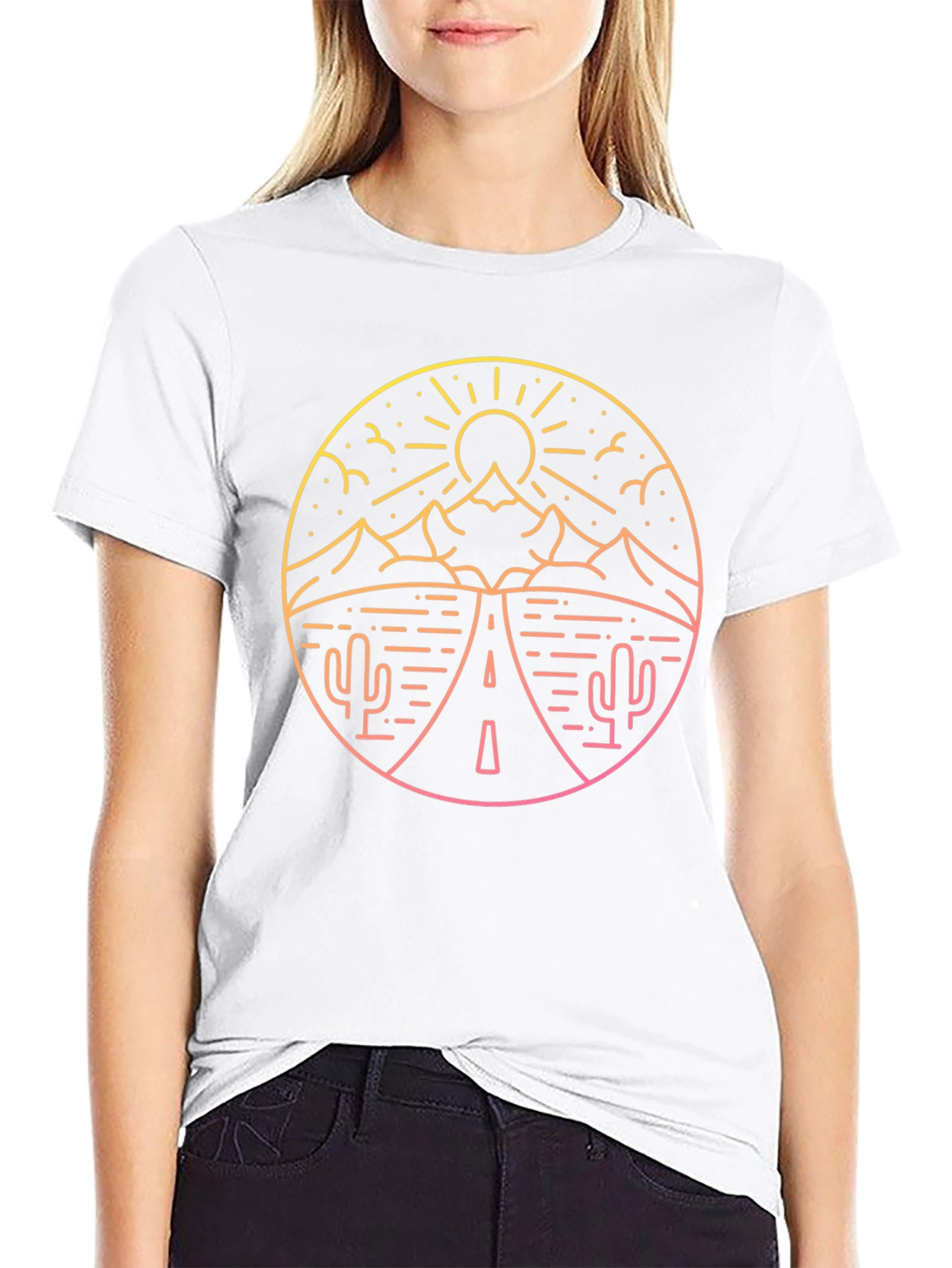 Desert Road Trip Graphic Tee