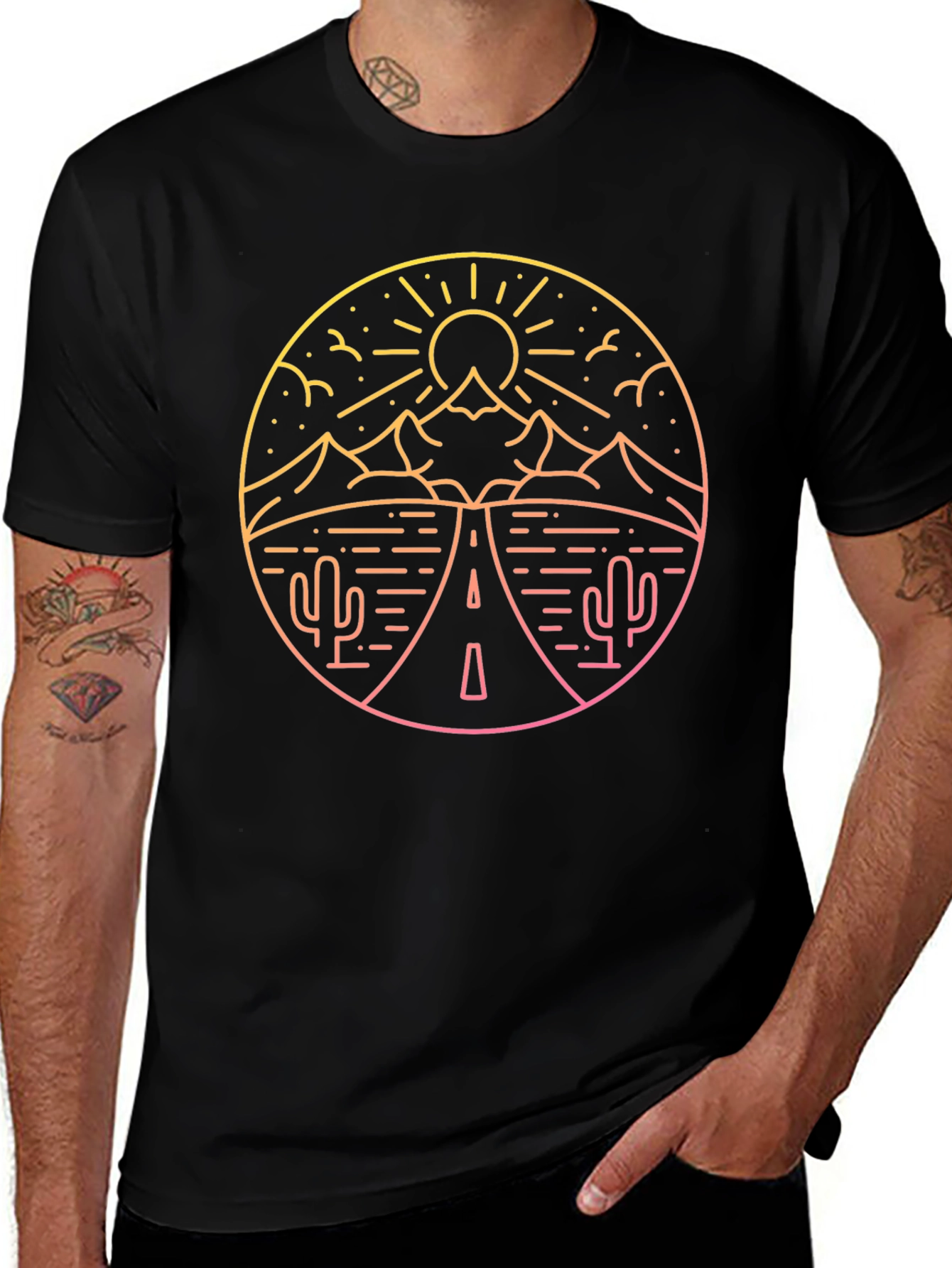 Desert Road Trip Graphic Tee