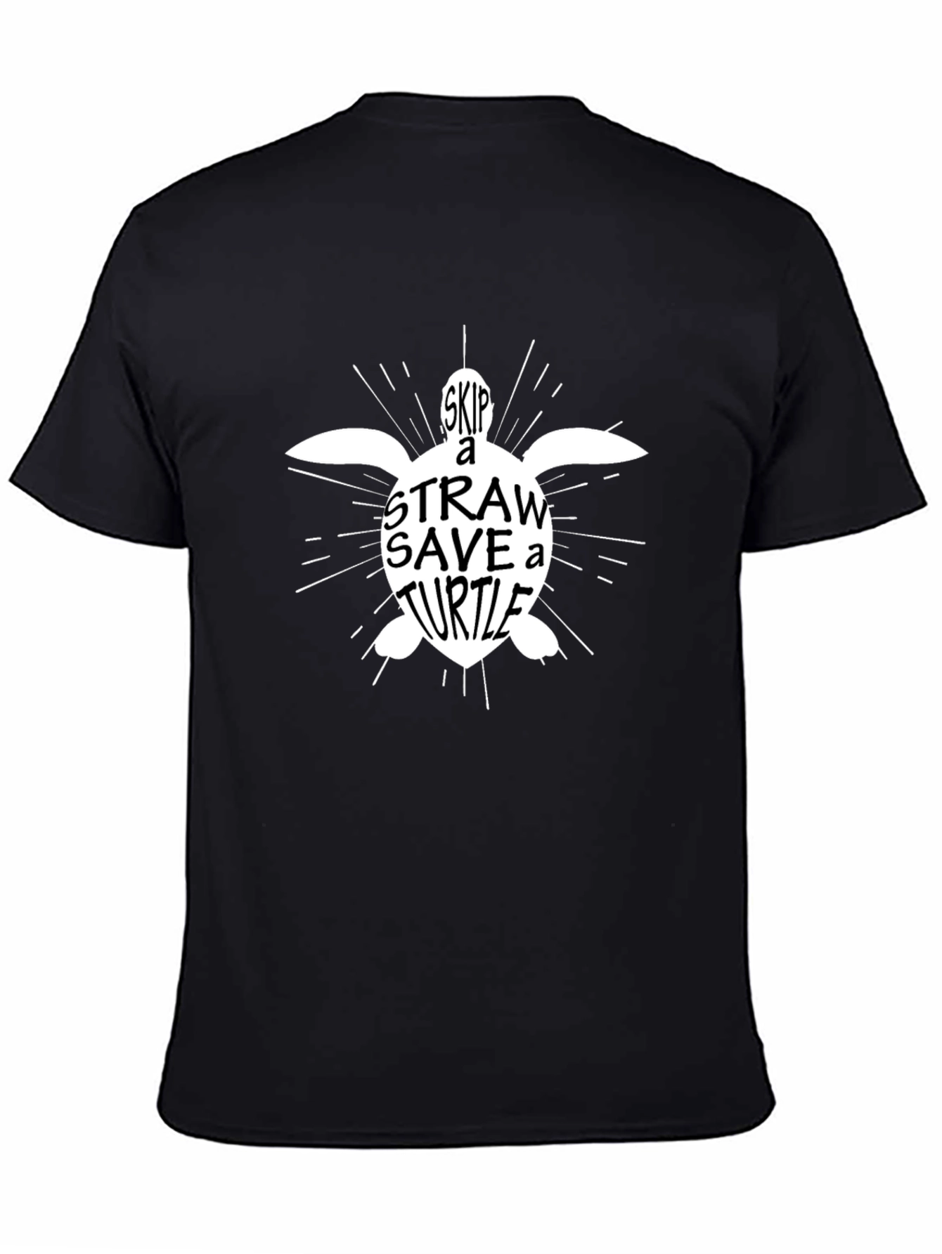 Skip a Straw Save a Turtle Graphic Tee