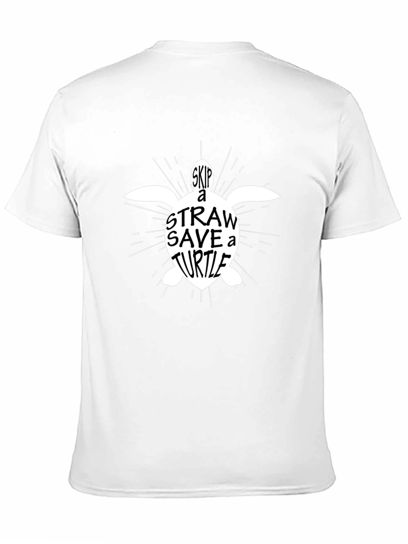 Skip a Straw Save a Turtle Graphic Tee