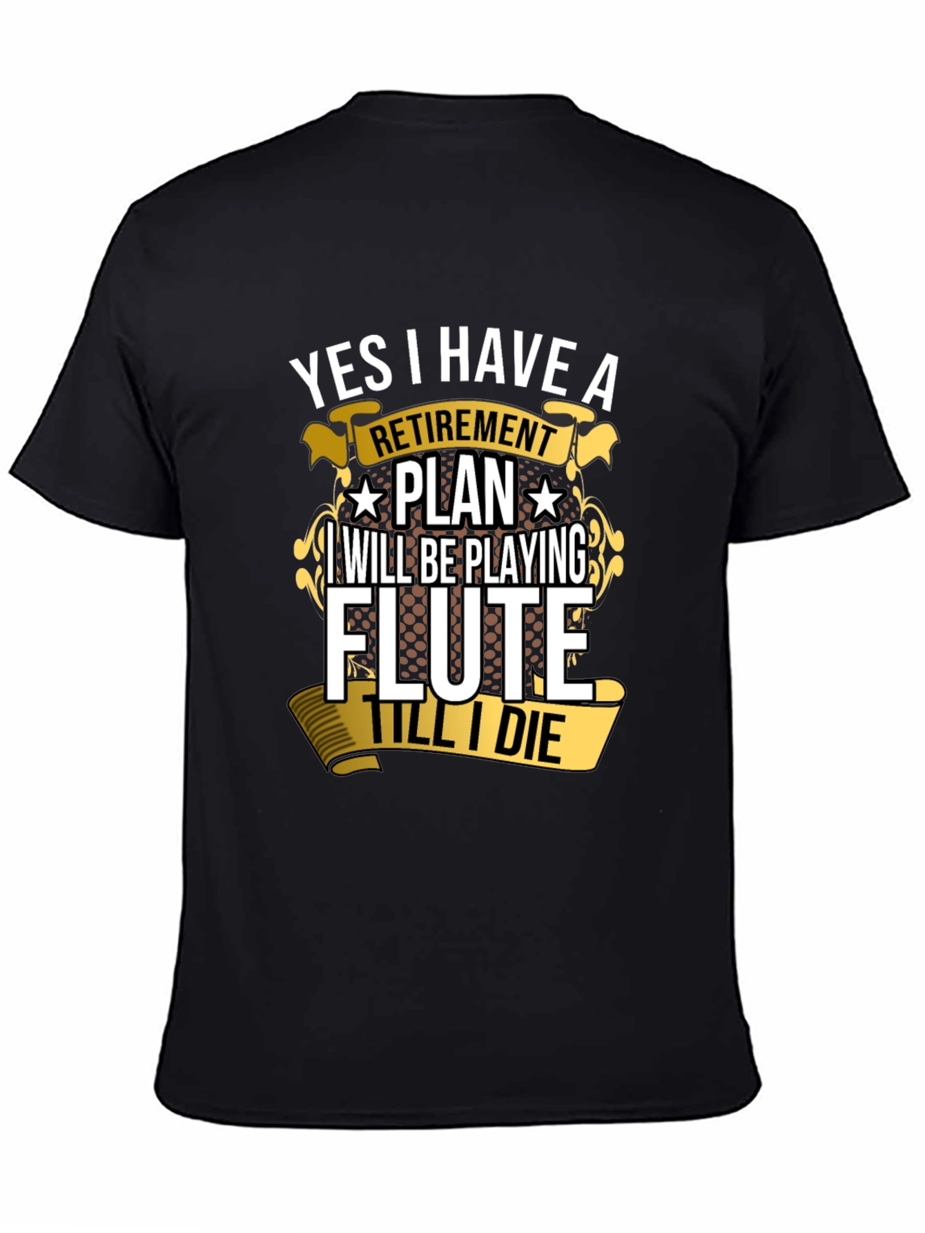 Flute Player Retirement Plan T-Shirt