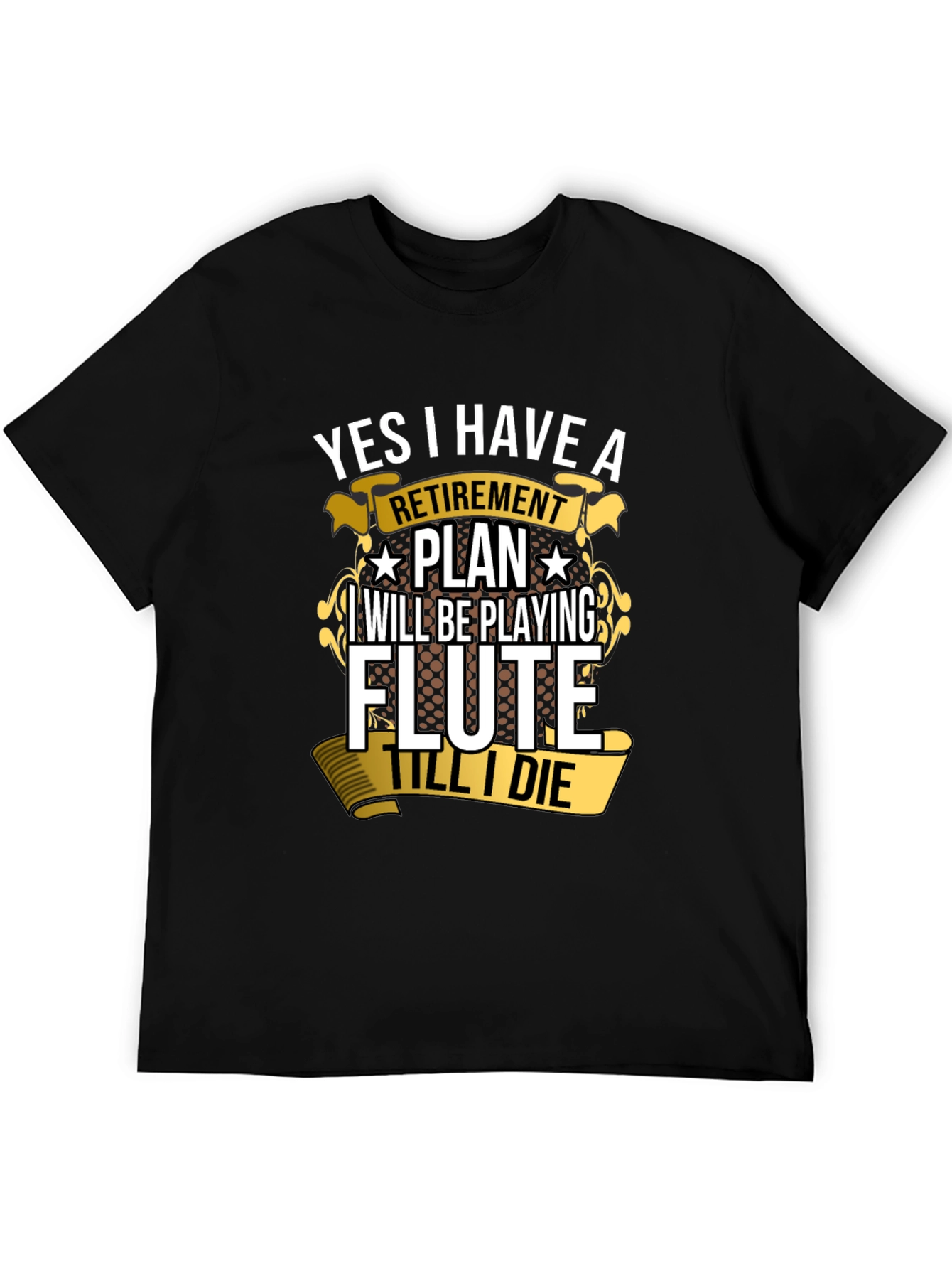 Flute Player Retirement Plan T-Shirt