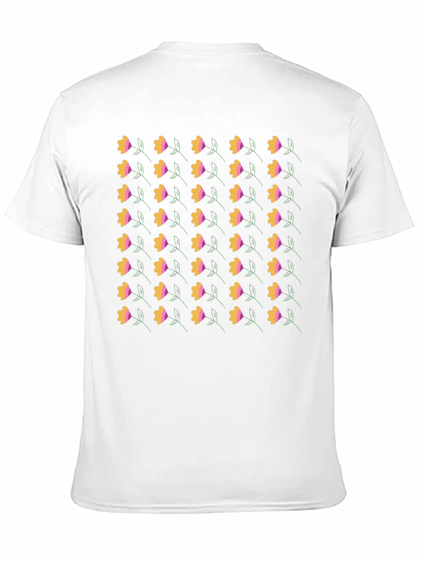 Floral Pattern T-Shirt