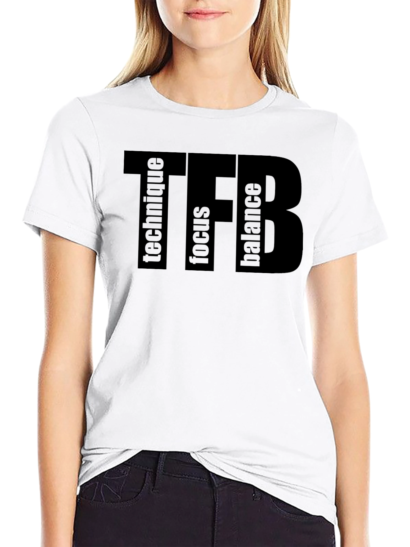 TFB Technique Focus Balance Graphic T-Shirt