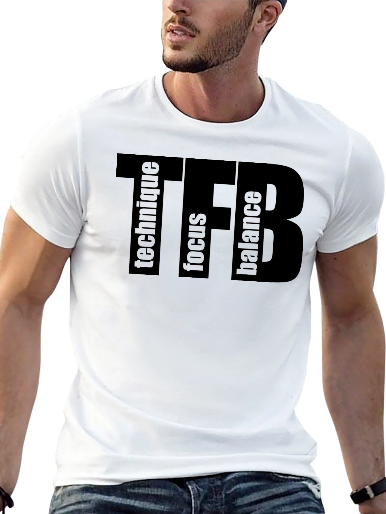 TFB Technique Focus Balance Graphic T-Shirt
