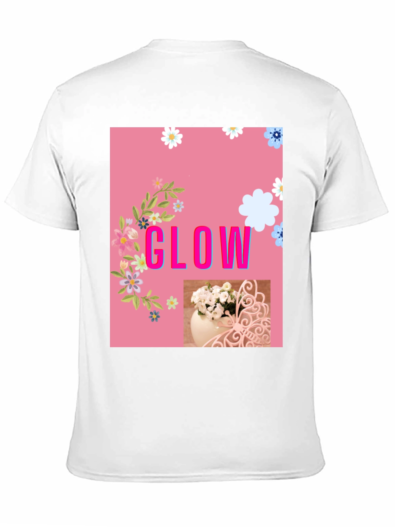 Floral Glow Graphic Tee