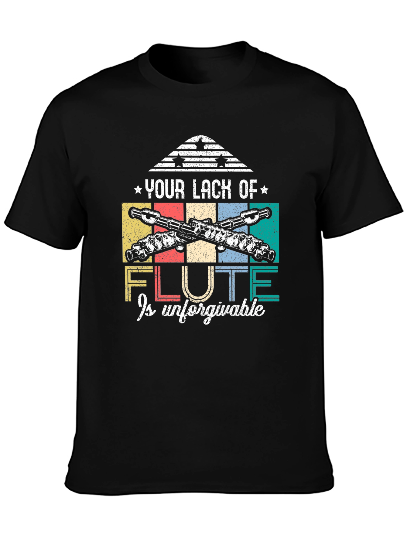 Flute Lack Is Unforgivable Graphic Tee