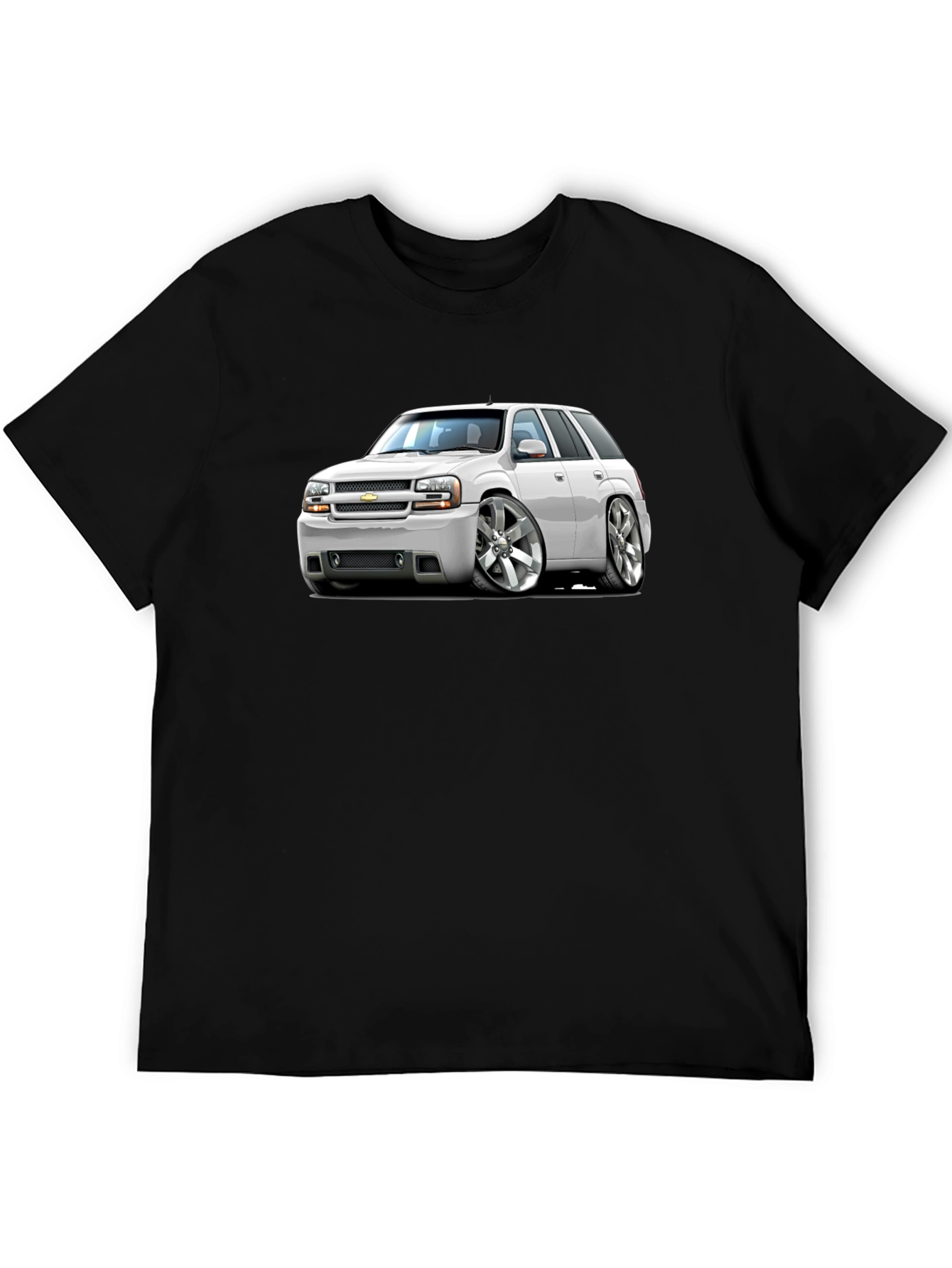 Car Graphic Black T-Shirt