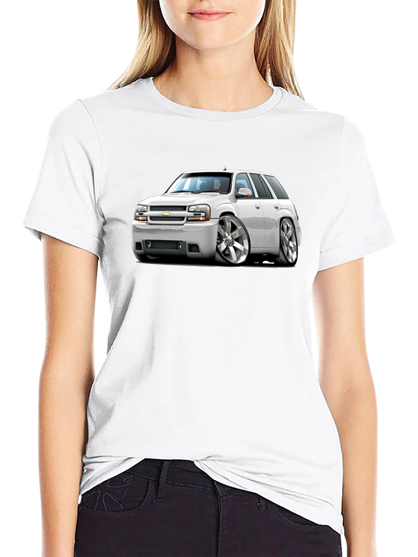 Car Graphic Black T-Shirt