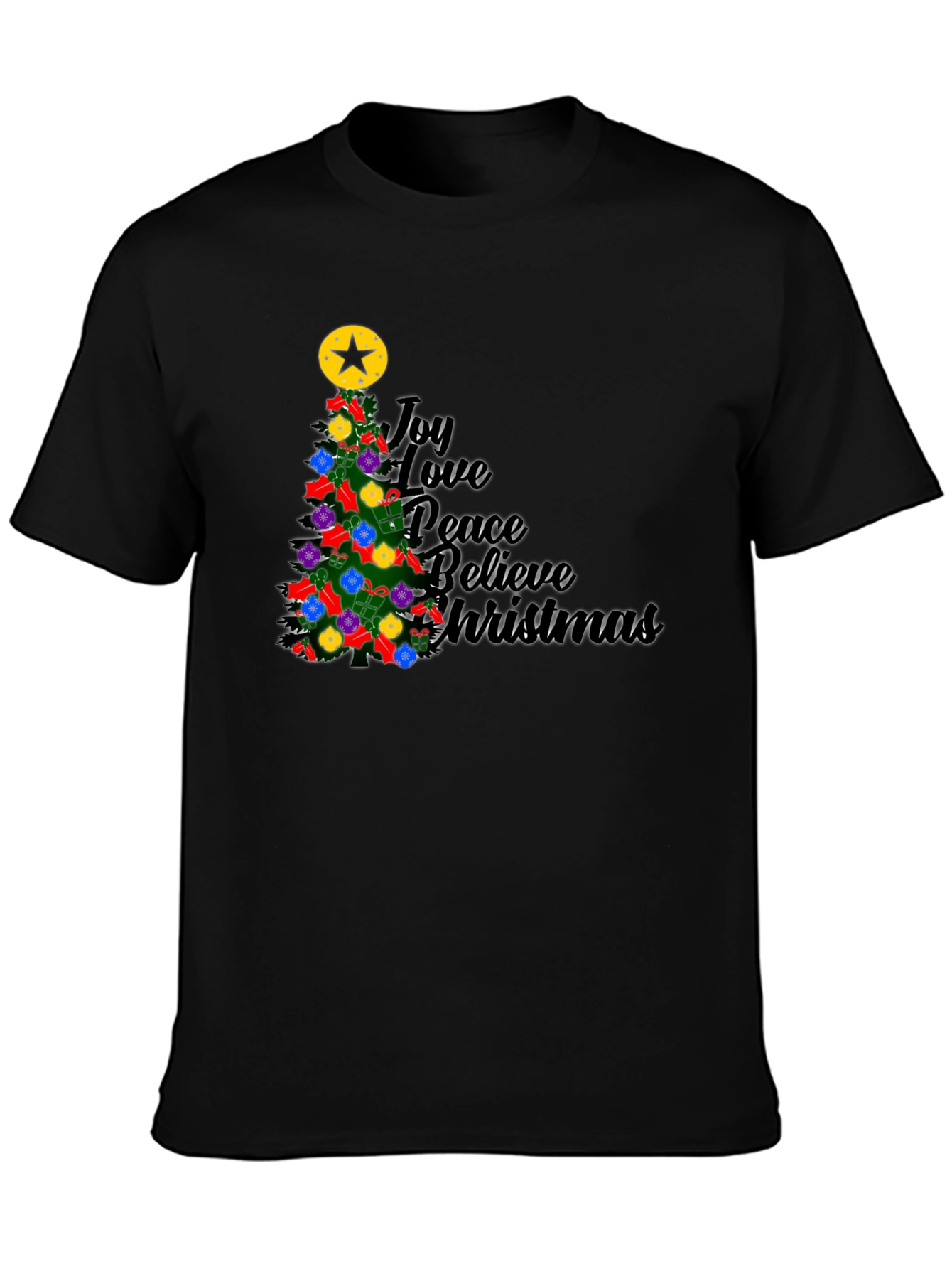 Festive Christmas Tree T-Shirt