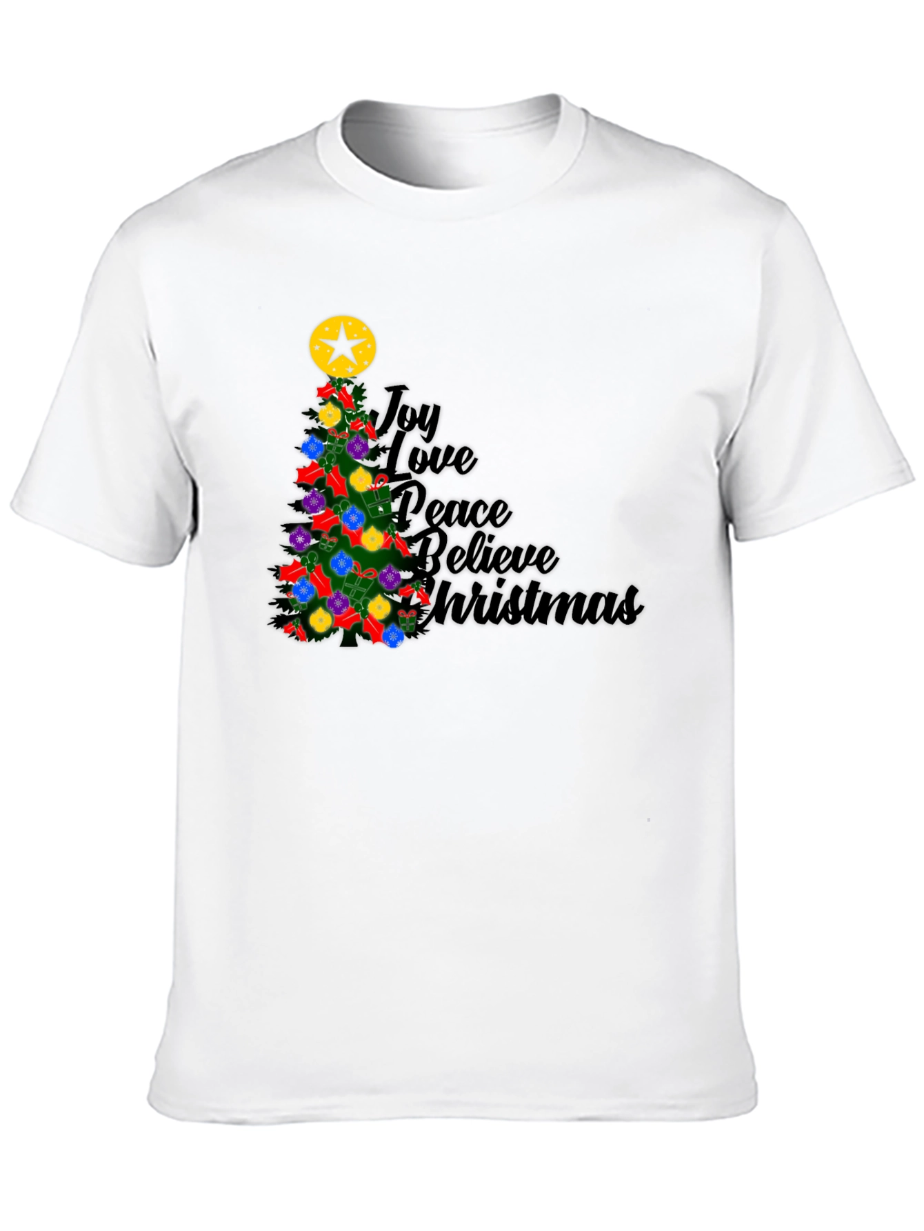 Festive Christmas Tree T-Shirt