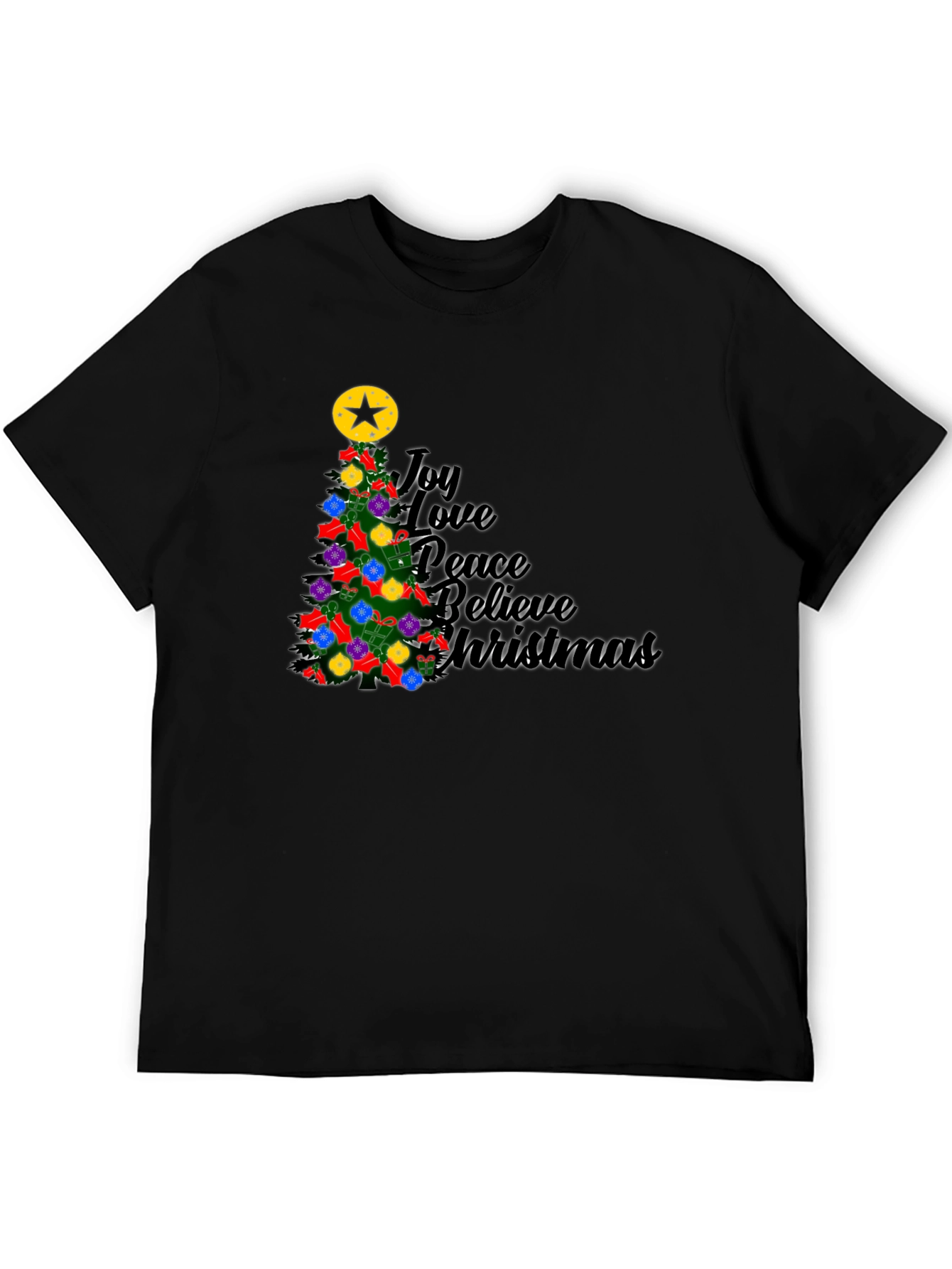 Festive Christmas Tree T-Shirt