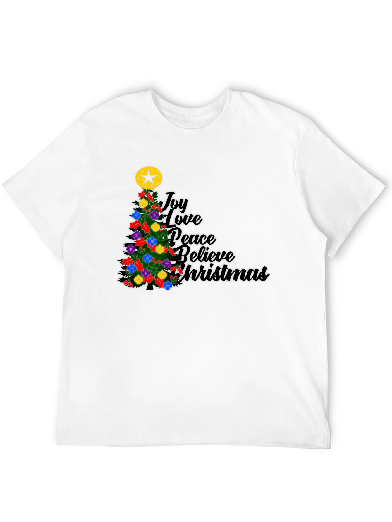 Festive Christmas Tree T-Shirt