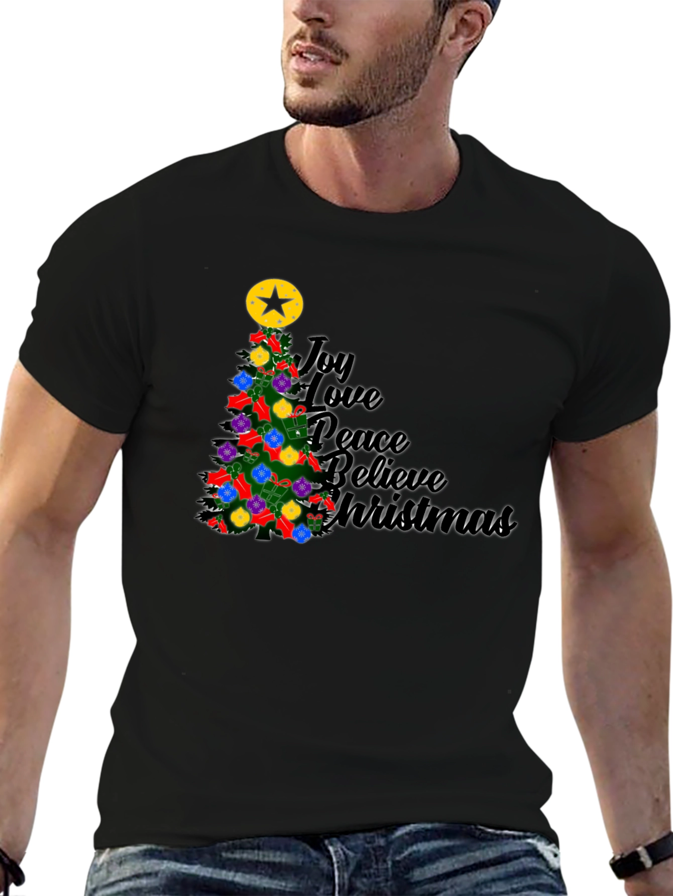 Festive Christmas Tree T-Shirt