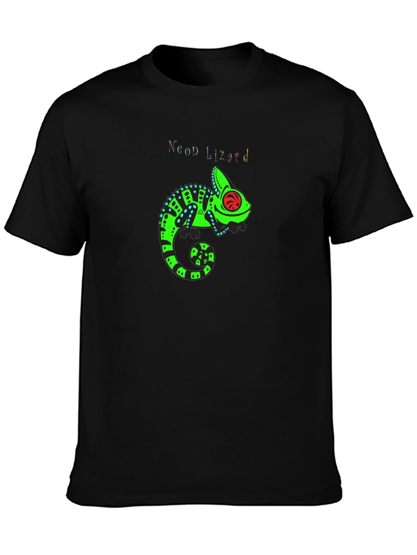 Neon Lizard Graphic Tee