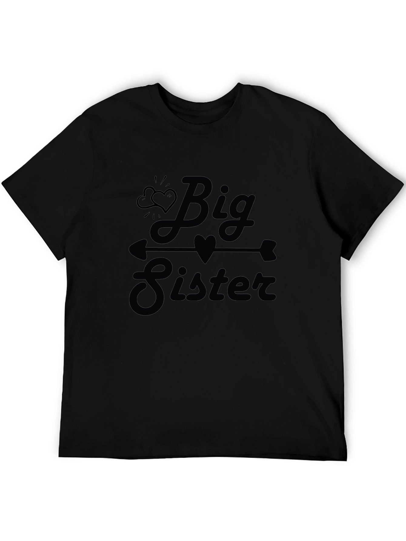 Big Sister Arrow Heart Graphic Tee