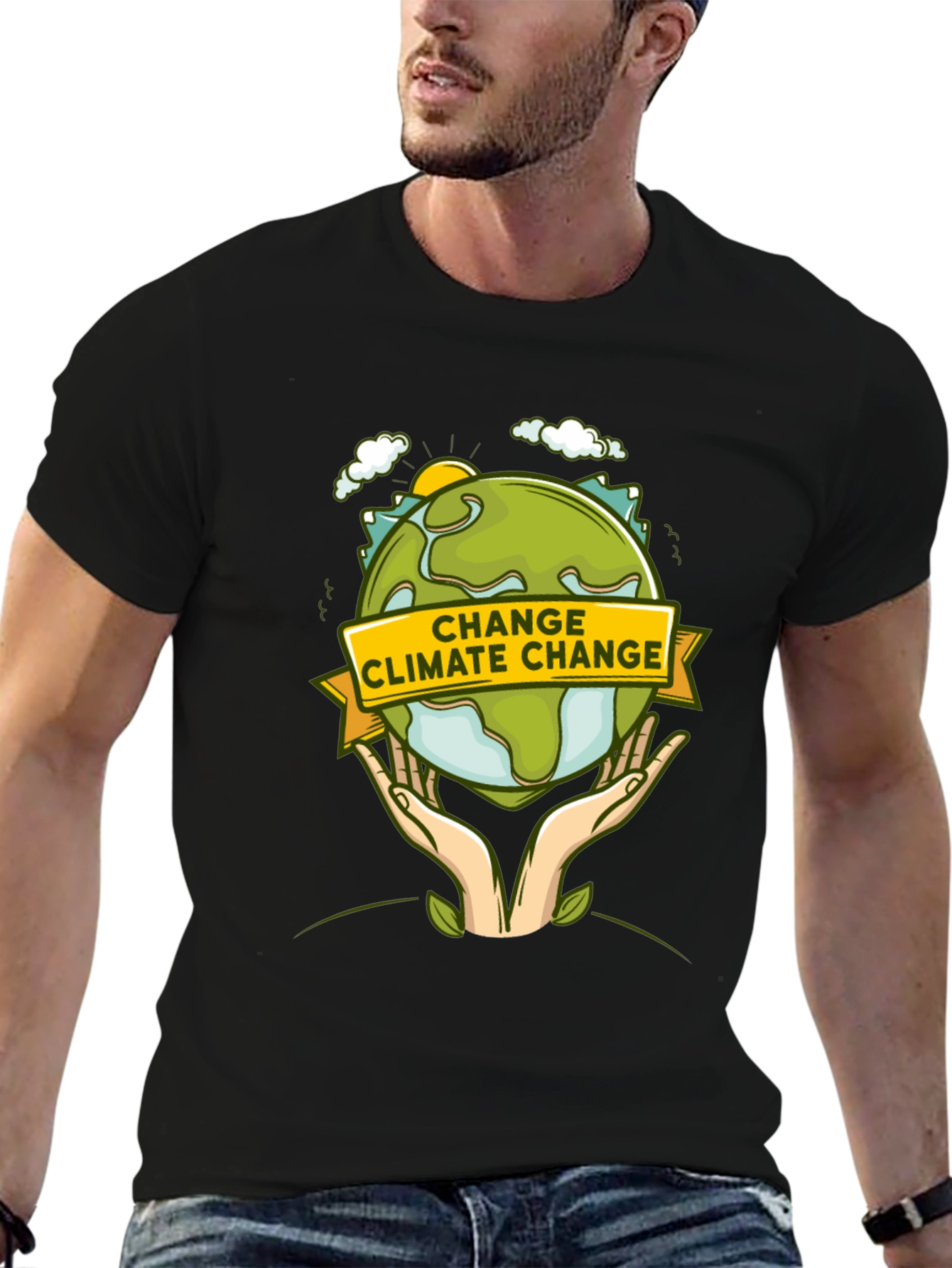 Change Climate Change Graphic T-Shirt - Earth Day Tee