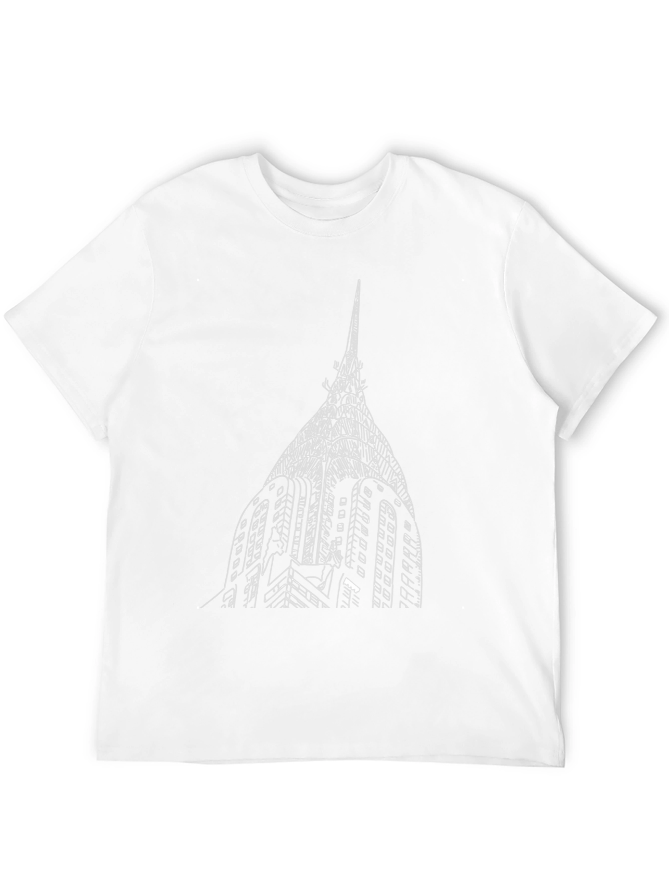 Chrysler Building Graphic Tee - Classic Black T-Shirt