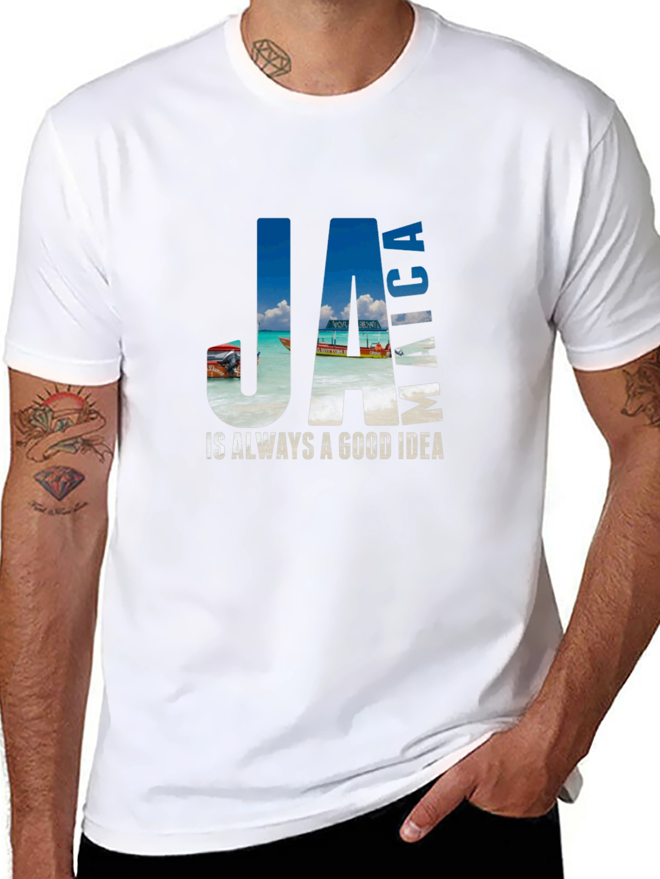 Jamaica T-Shirt: Vacation Vibes