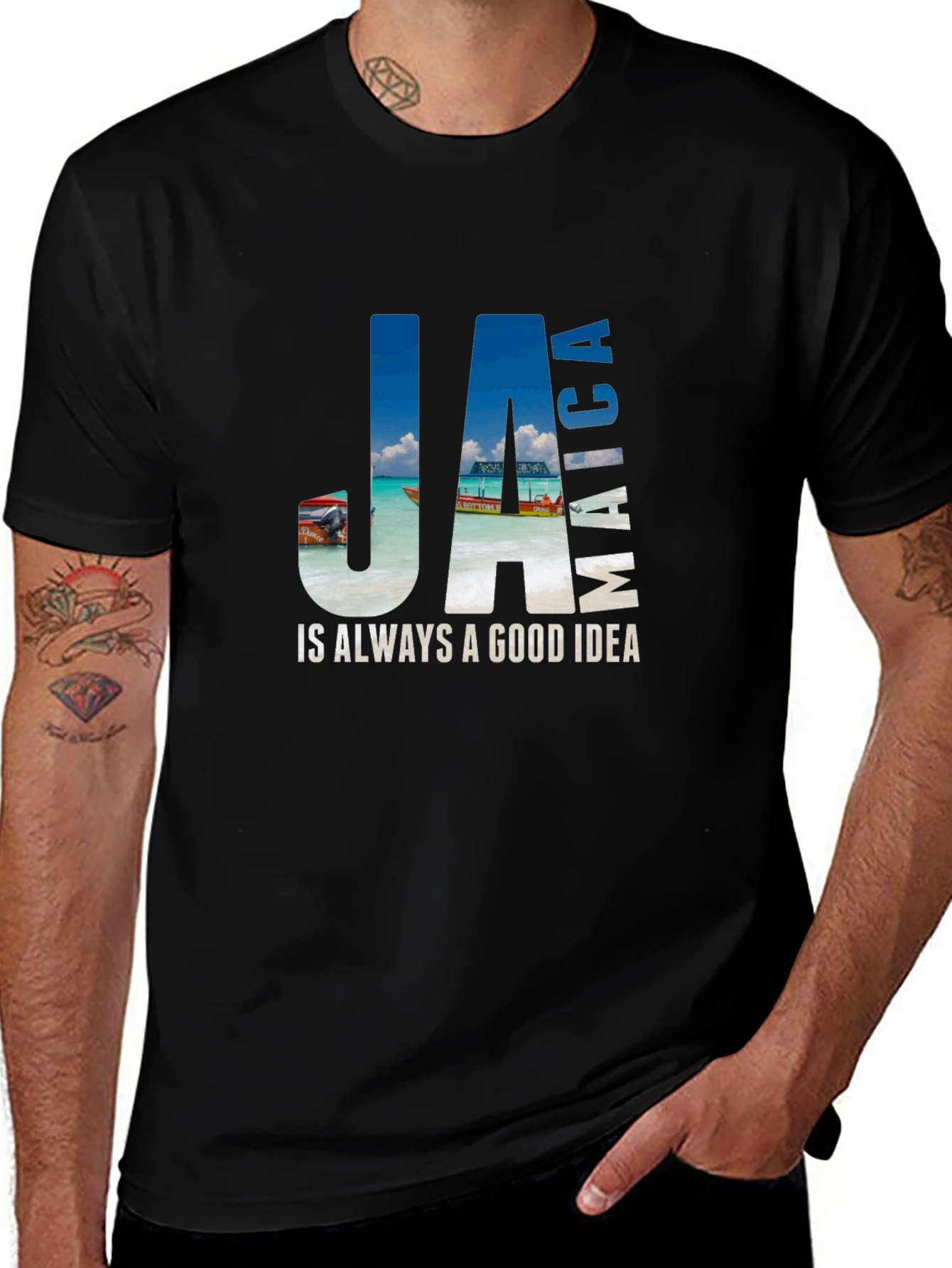 Jamaica T-Shirt: Vacation Vibes