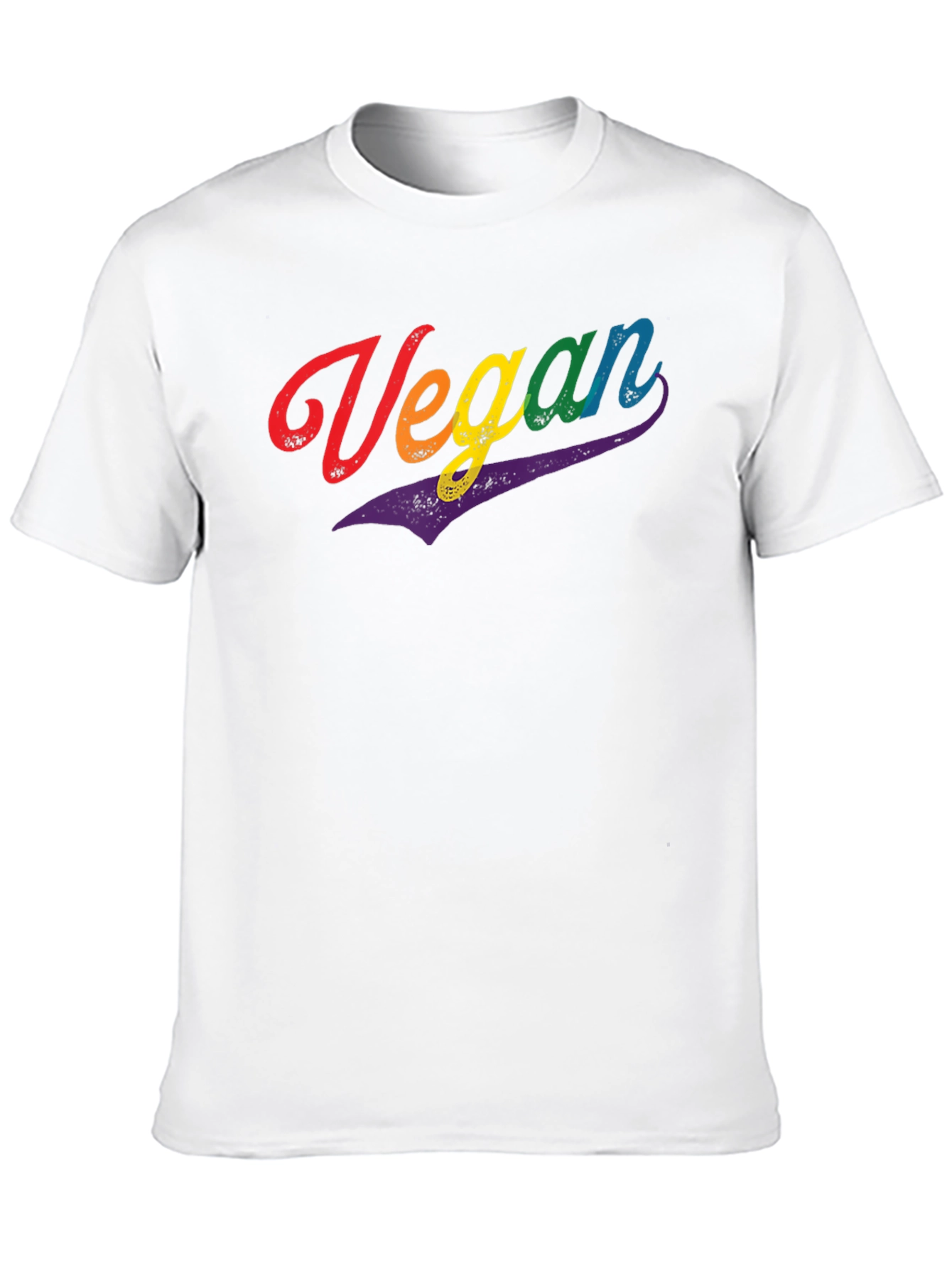 Vegan Rainbow Pride T-Shirt