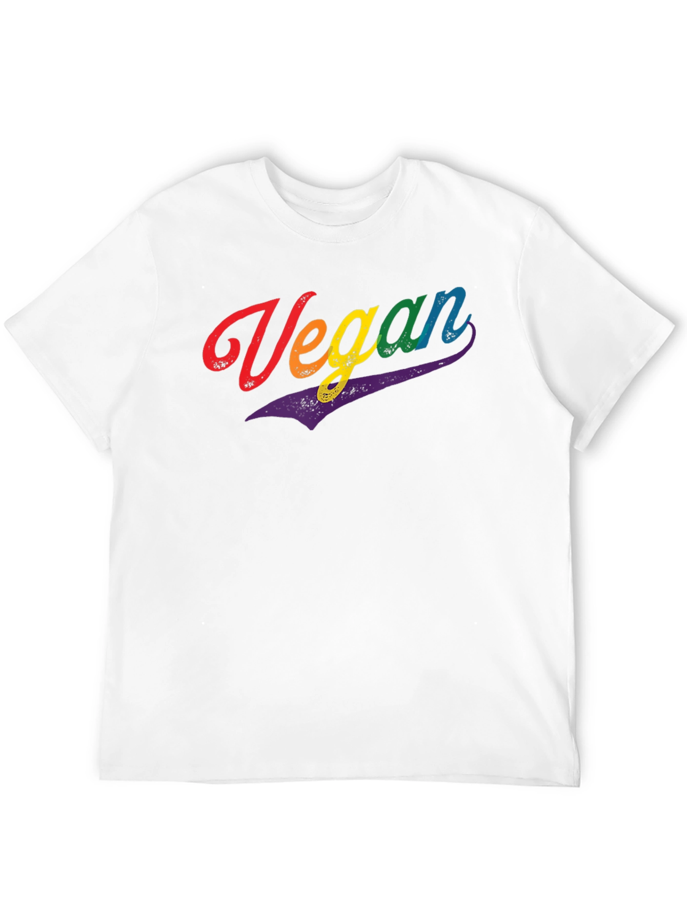 Vegan Rainbow Pride T-Shirt