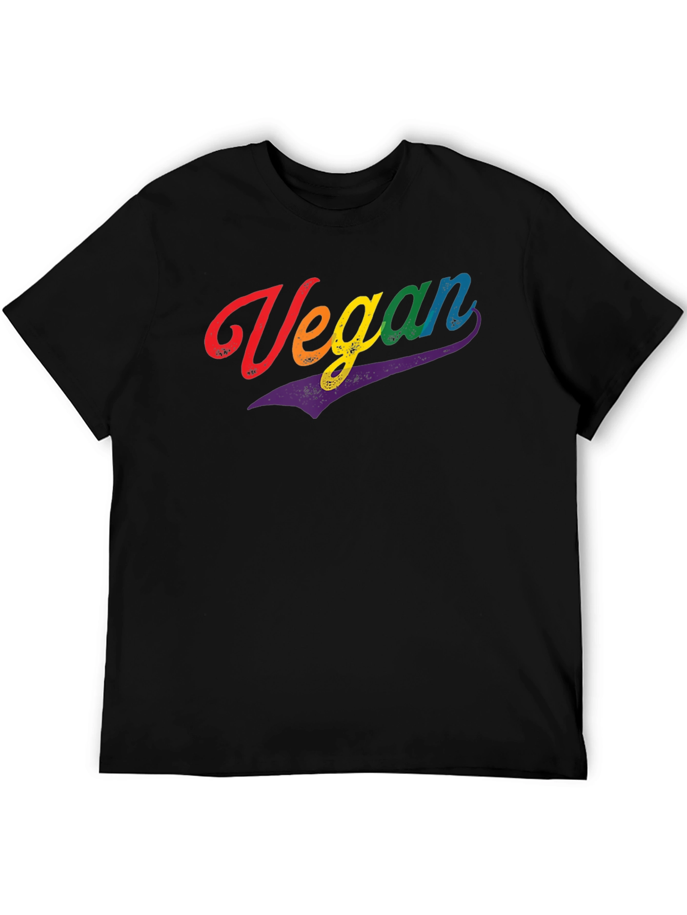 Vegan Rainbow Pride T-Shirt