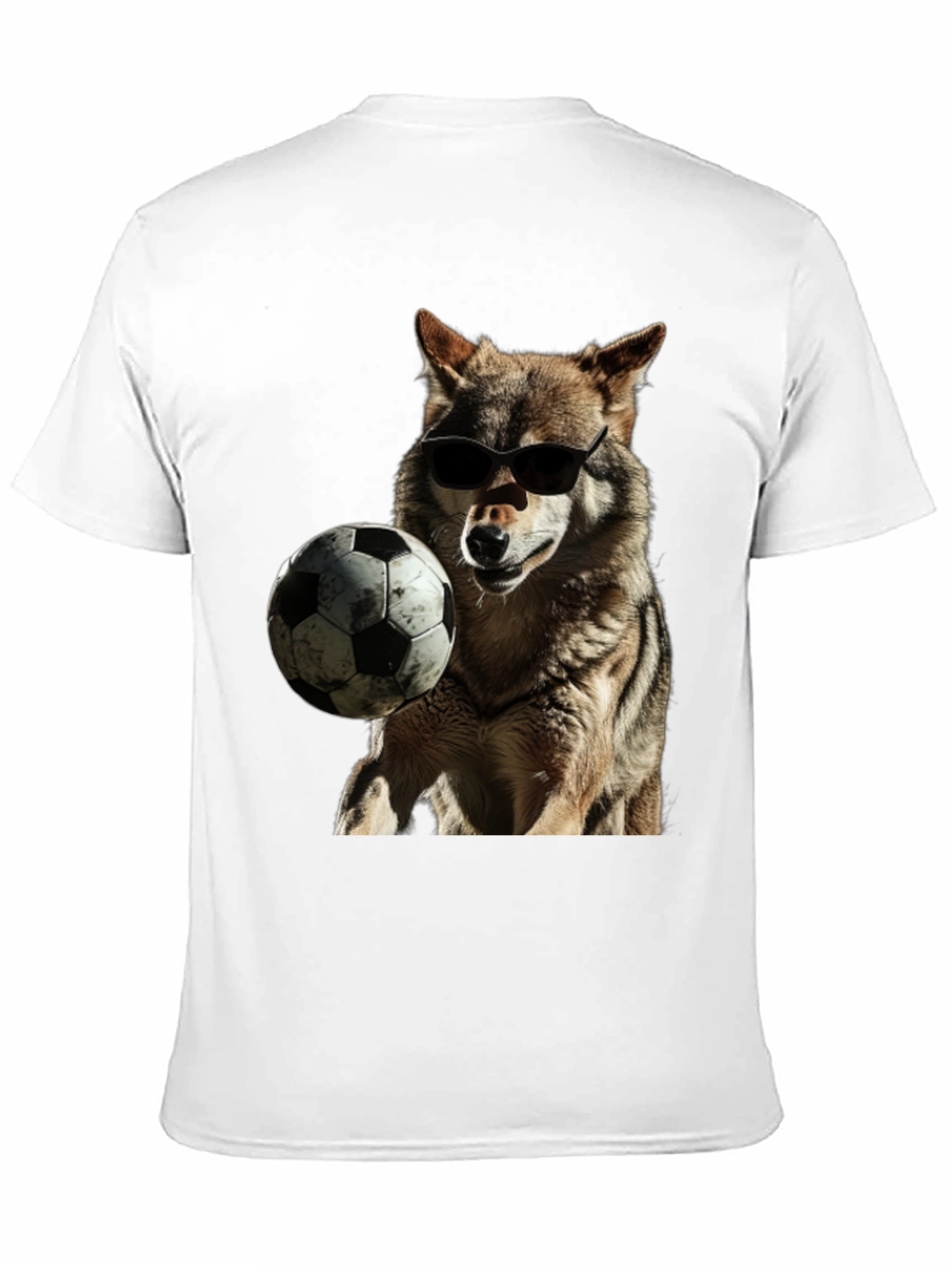 Cool Wolf Soccer T-Shirt