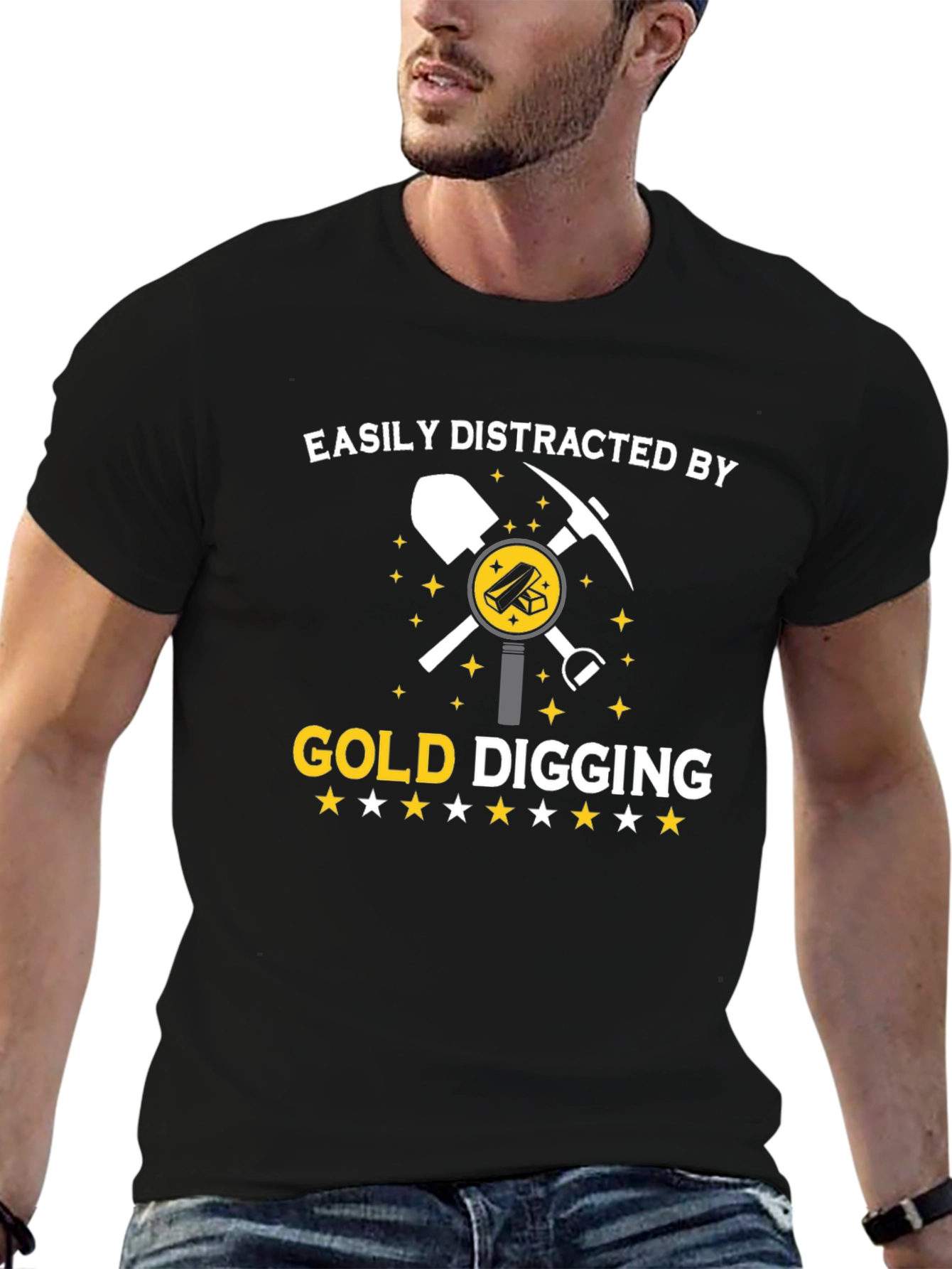 Gold Digging T-Shirt | Easily Distracted Tee