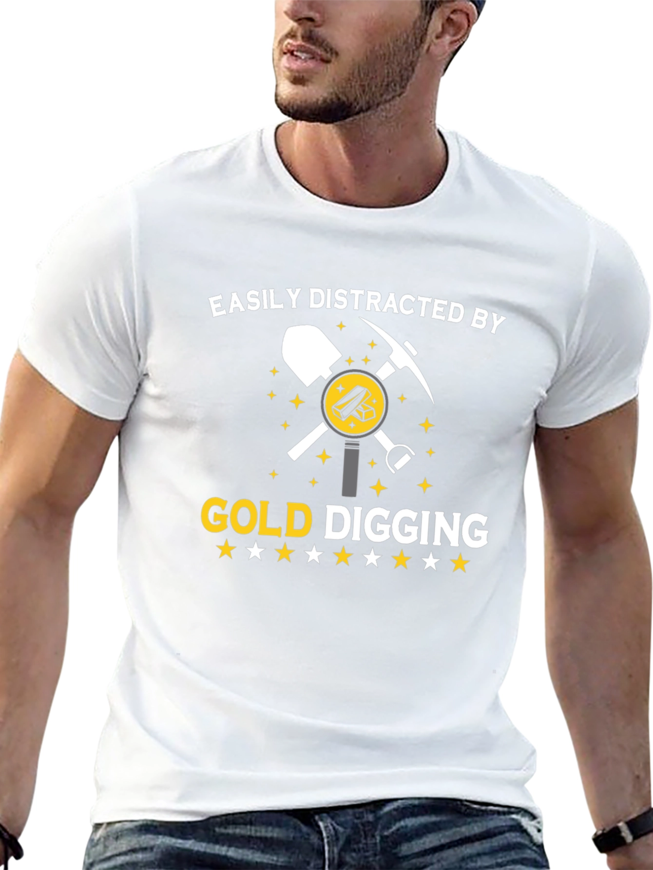 Gold Digging T-Shirt | Easily Distracted Tee