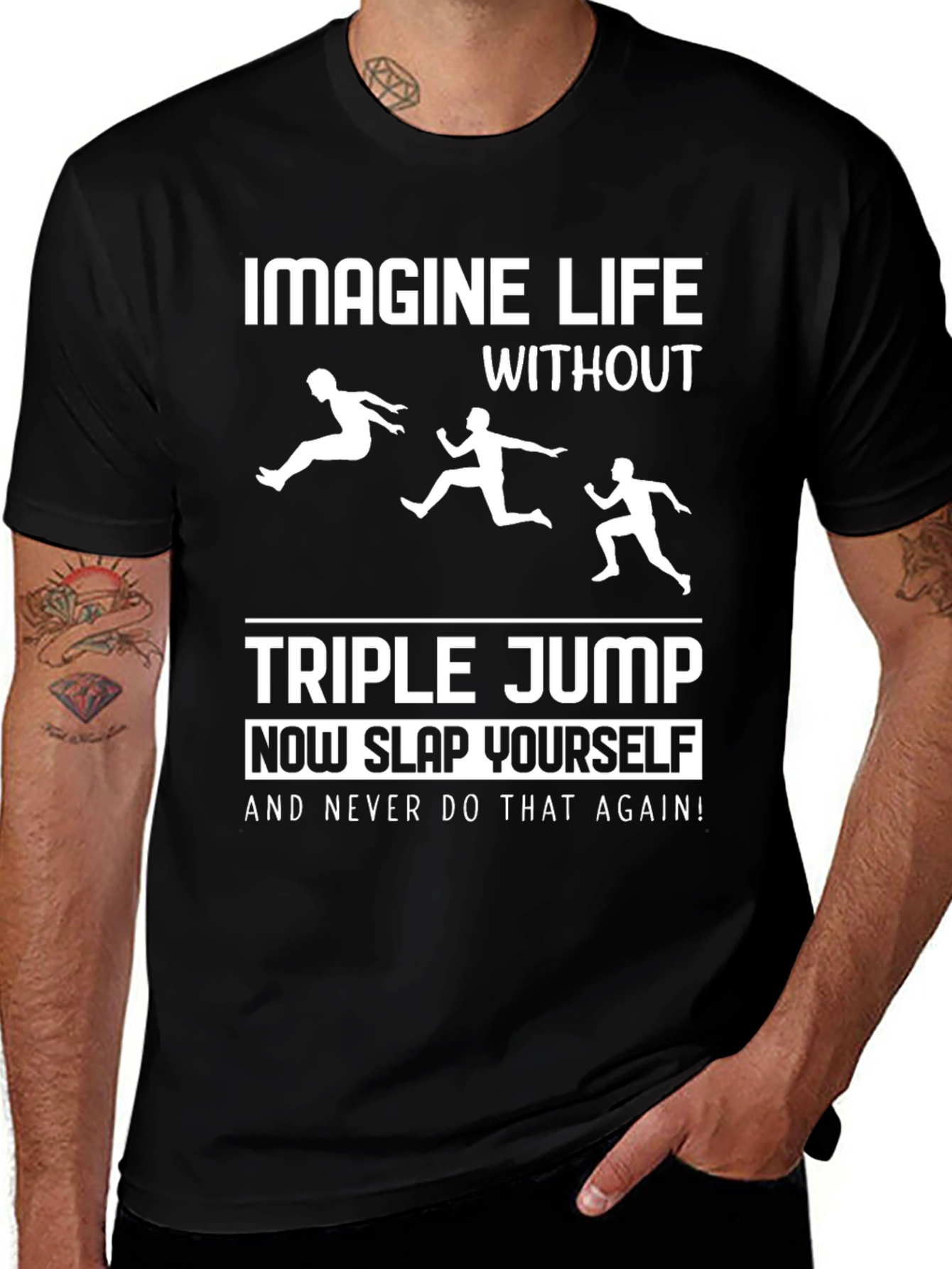 Triple Jump T-Shirt: Imagine Life Without It!