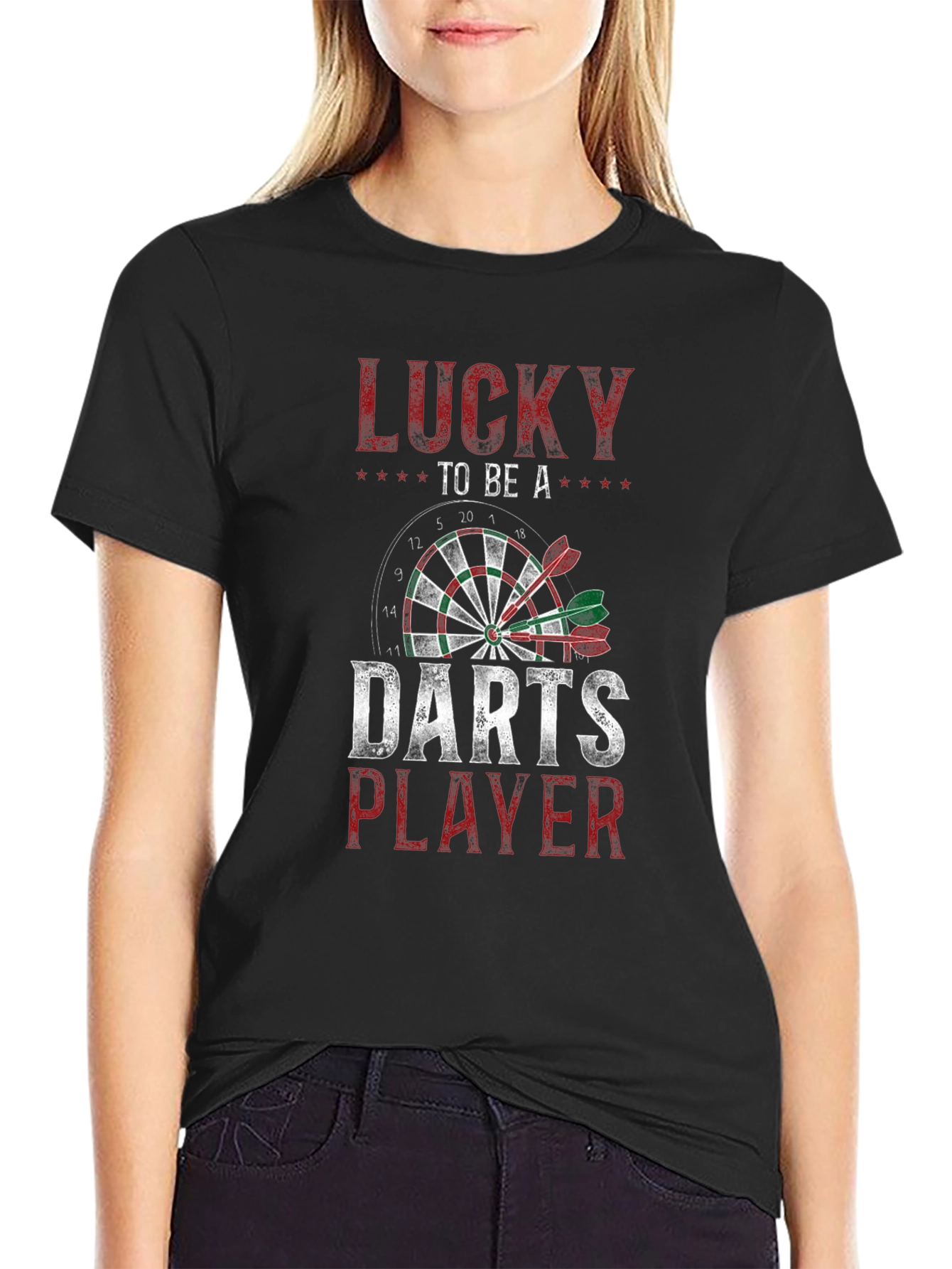 Lucky Darts Player Graphic Tee