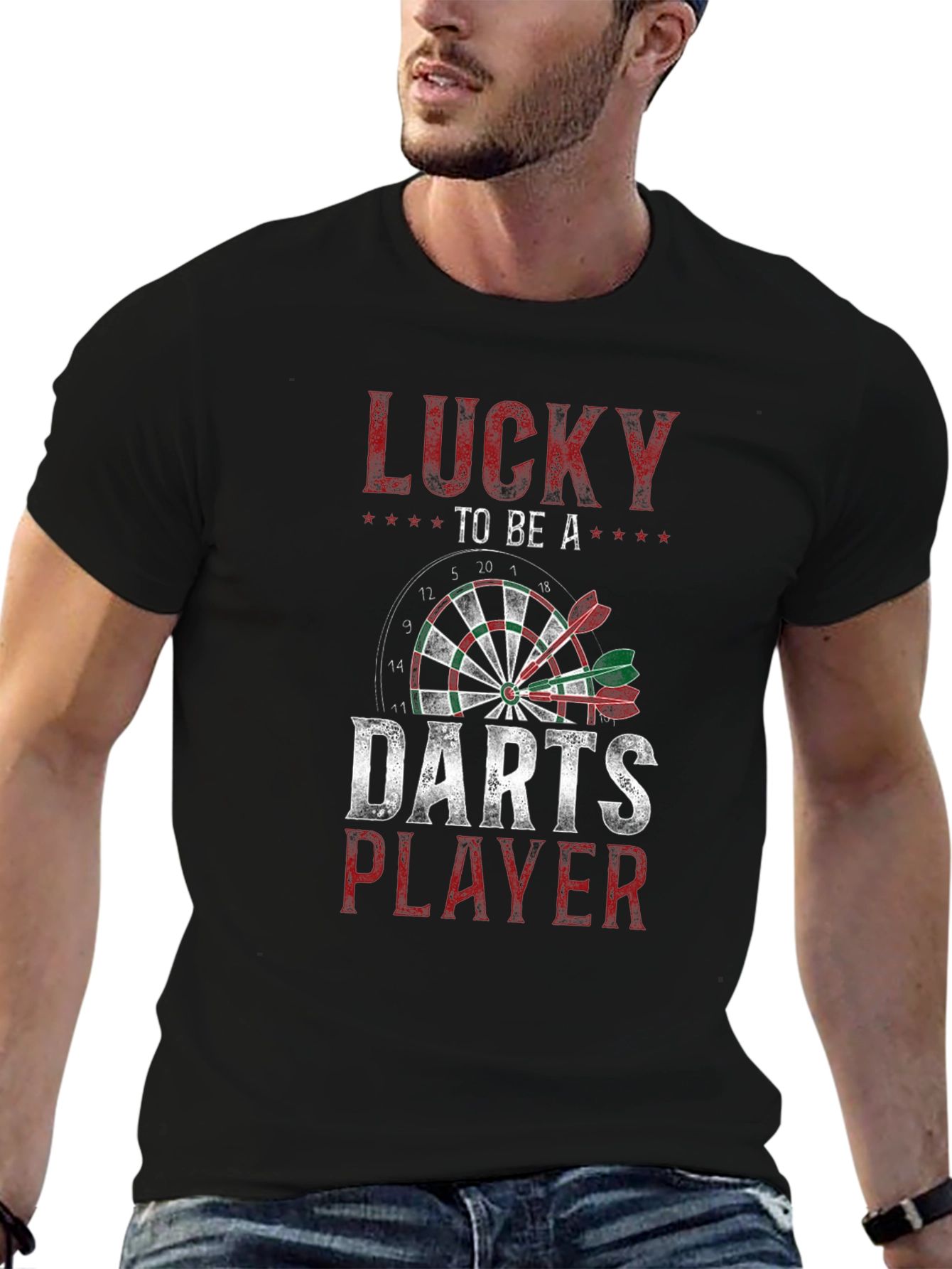 Lucky Darts Player Graphic Tee