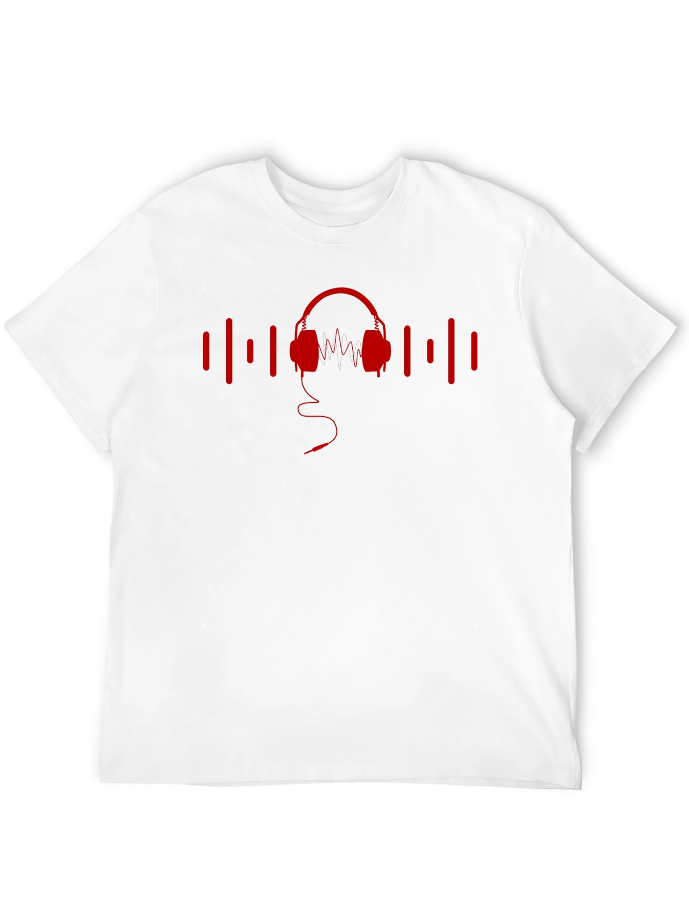 Music Headphone Graphic T-Shirt