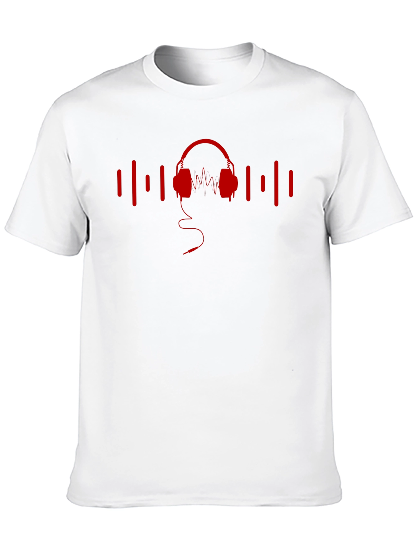 Music Headphone Graphic T-Shirt