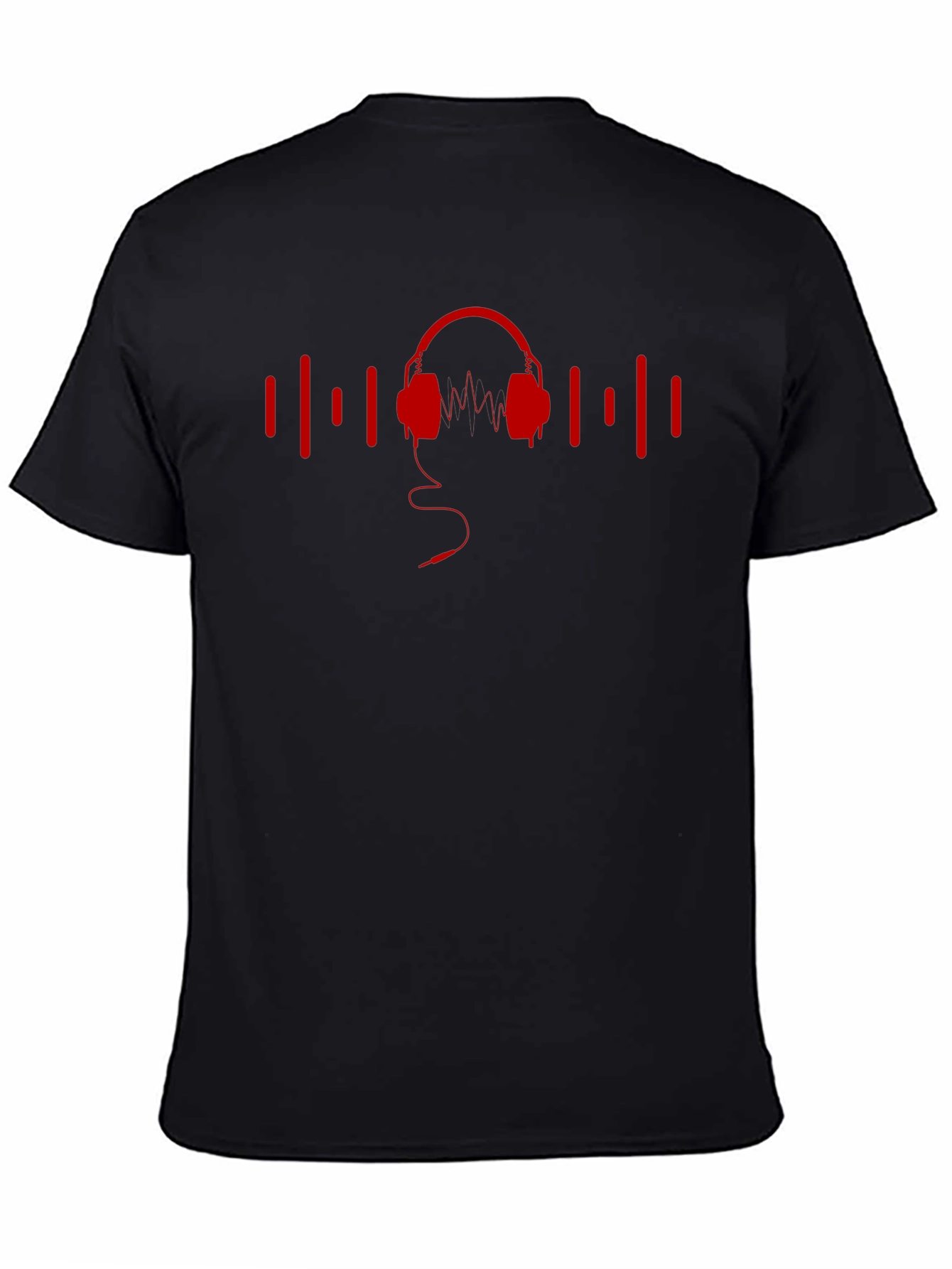 Music Headphone Graphic T-Shirt