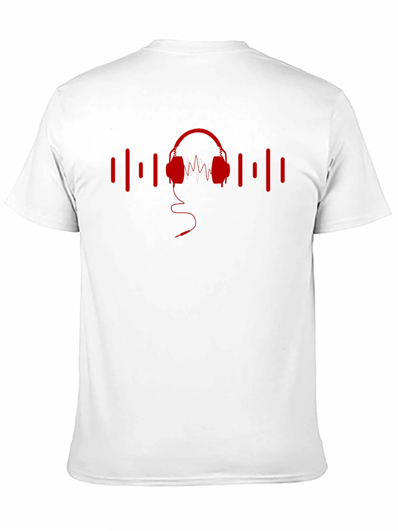 Music Headphone Graphic T-Shirt