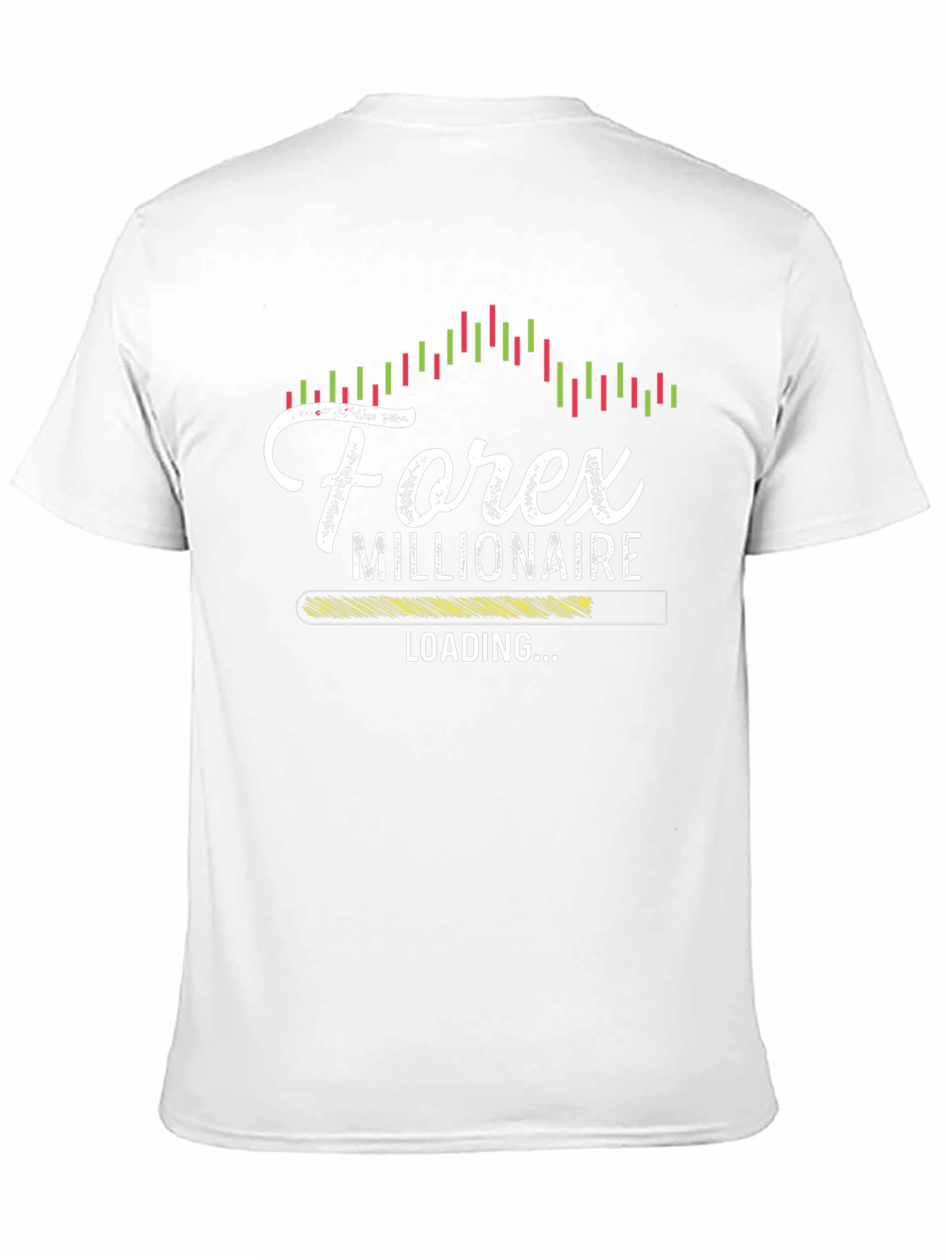 Forex Millionaire Loading T-Shirt - Black Graphic Tee