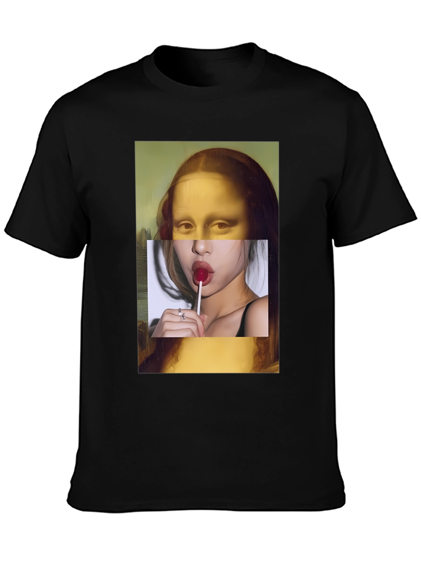 Mona Lisa Meets Modern Tee