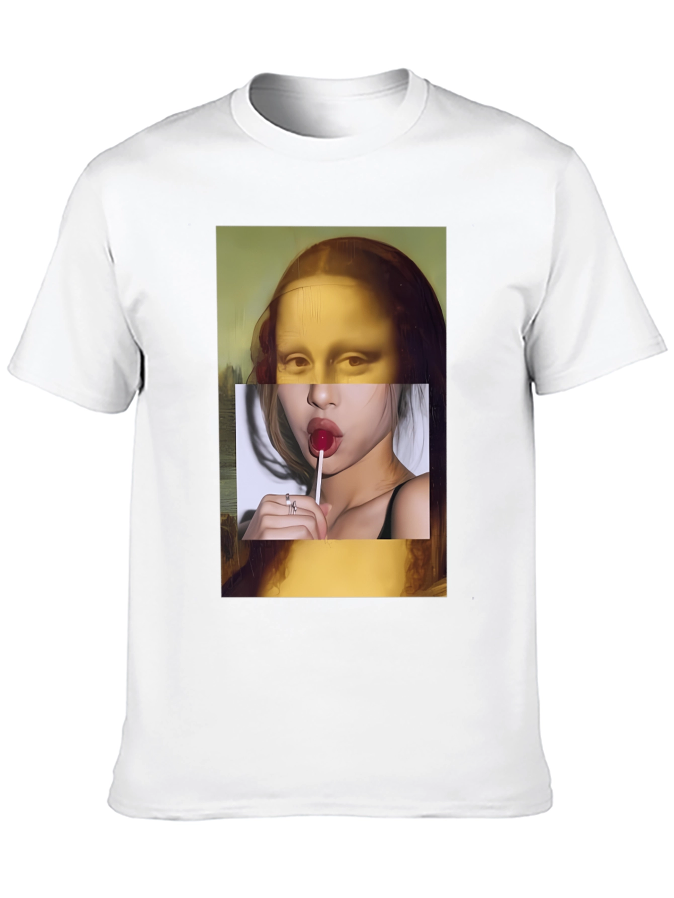 Mona Lisa Meets Modern Tee